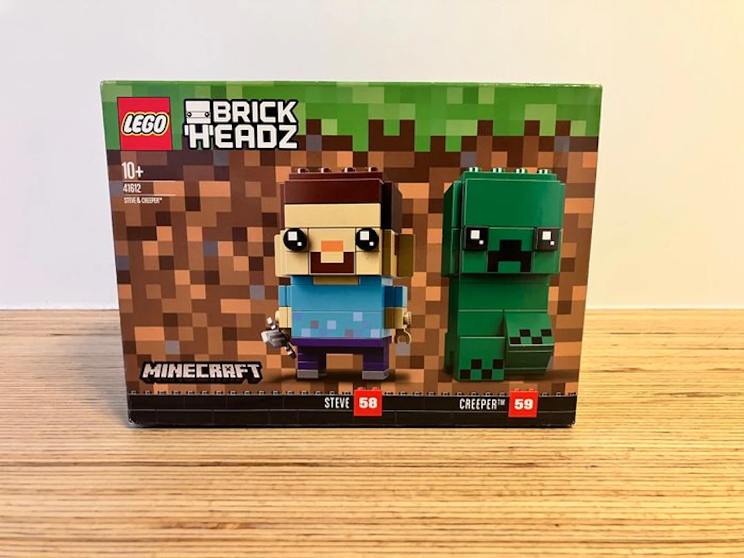 LEGO Set - 41612 - Minecraft, BrickHeadz - Steve & Creeper
