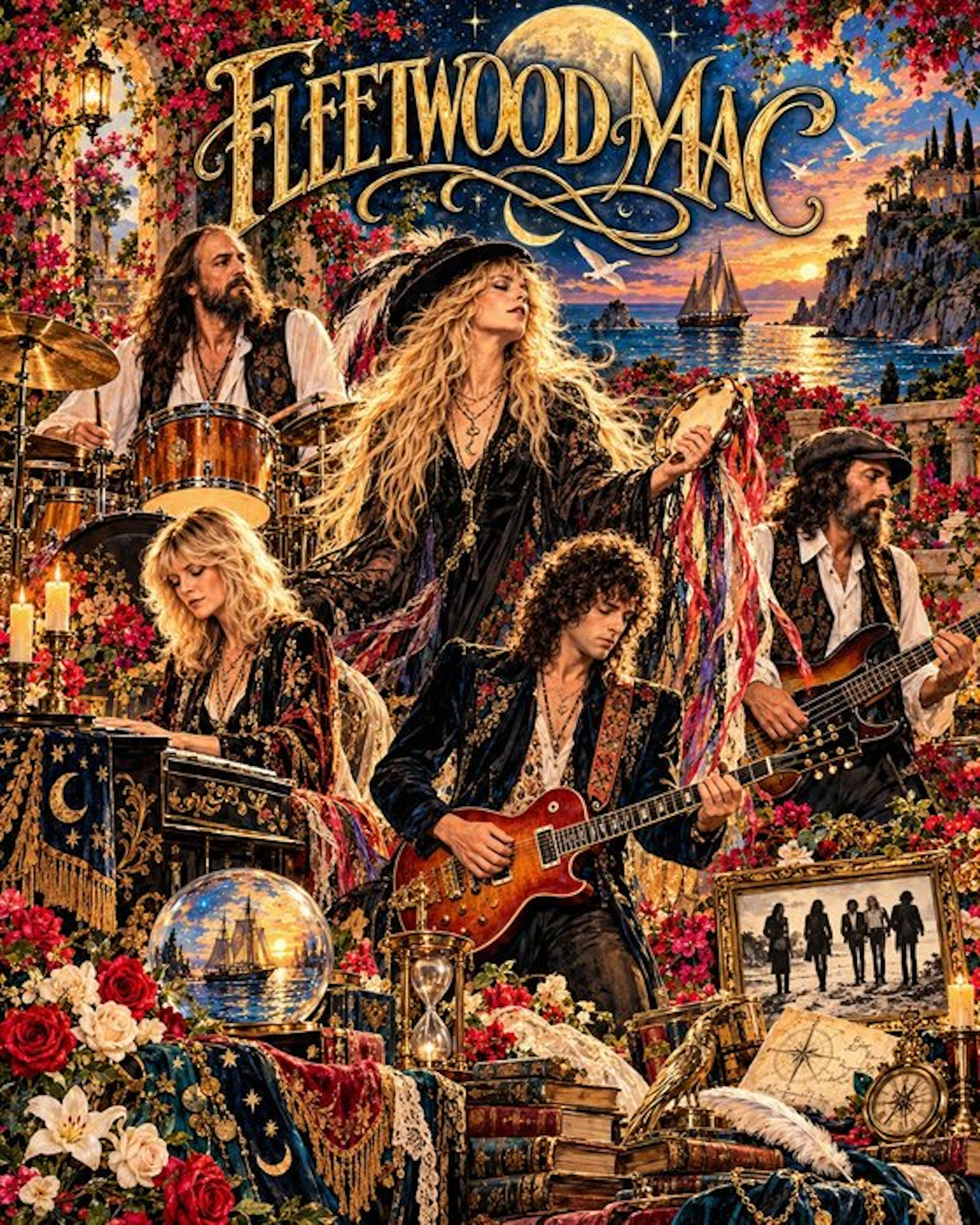 Fleetwood Mac- 2026 - Fine Art High-Quality Giclée...