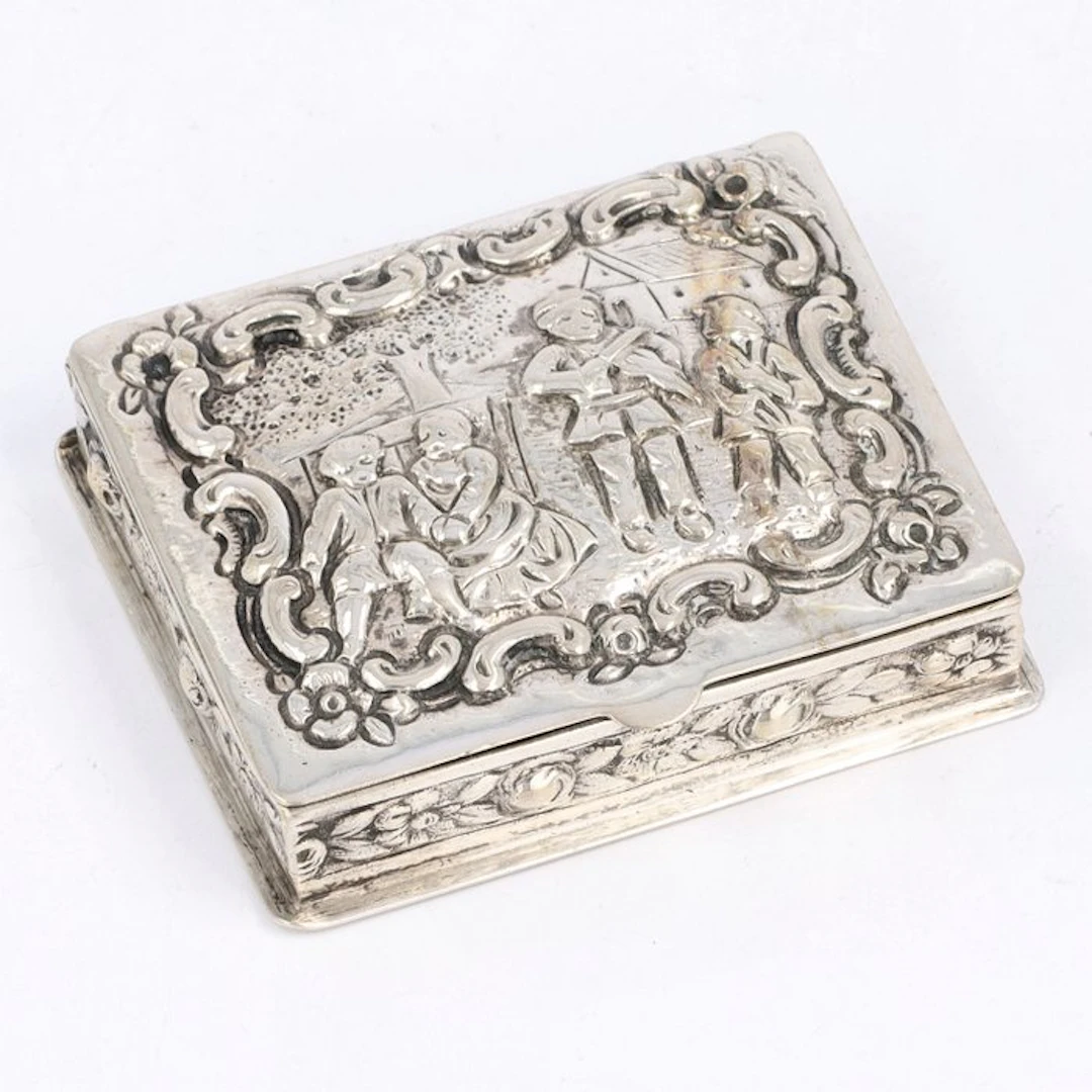 Arthur Otto - Box - .800 silver