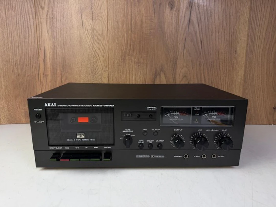 Akai - GXC-709D - *New Belts placed* Cassette recorder-player