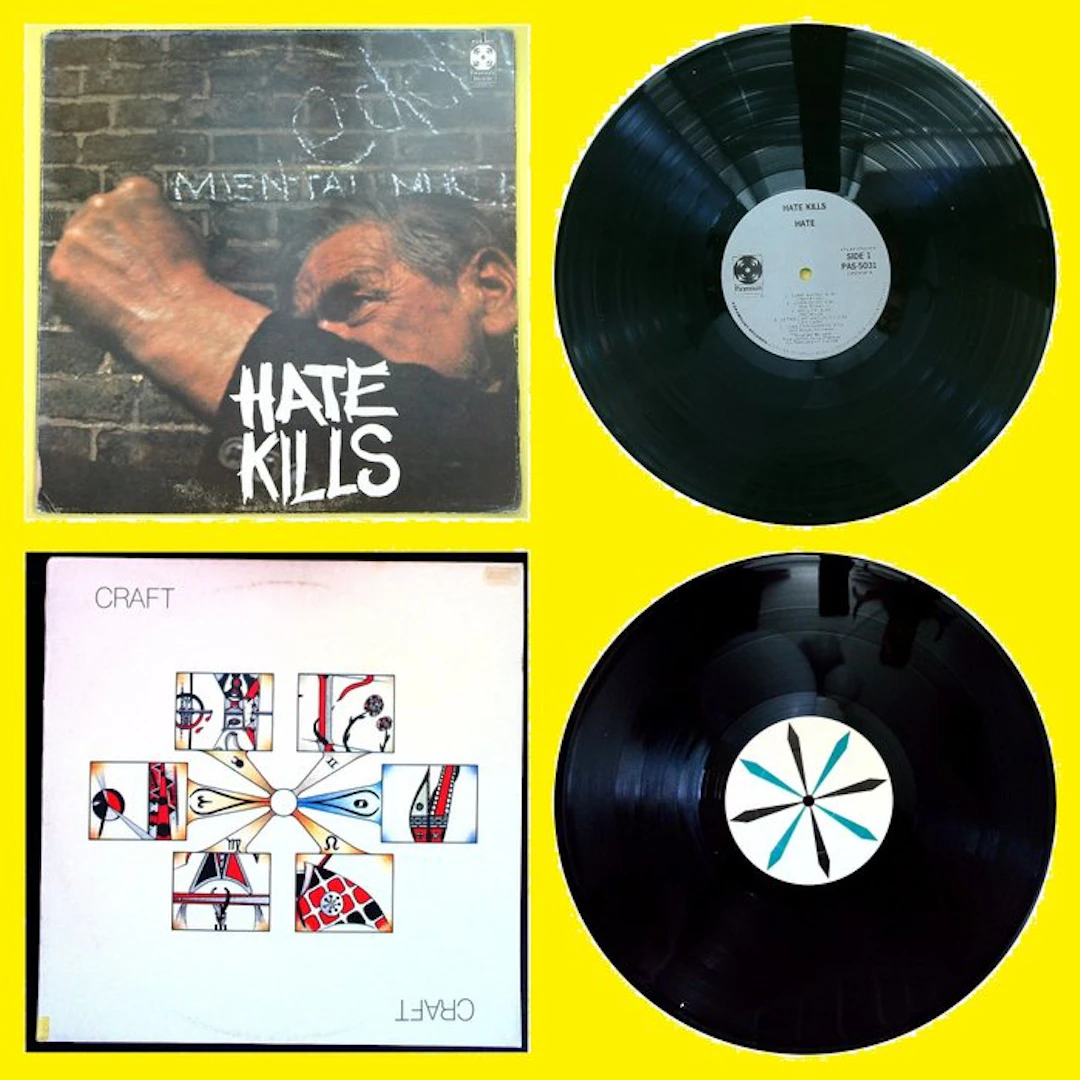 1. Hate - Hate Kills (LP 1970) 2