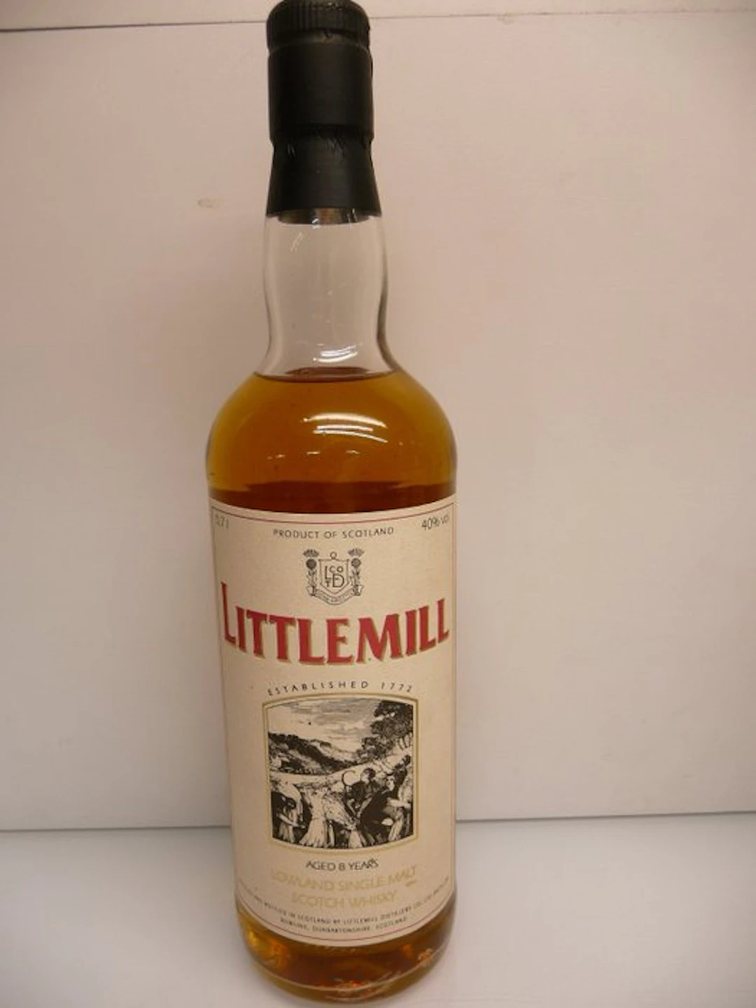 Littlemill 8 years old - b. 1990s - 70cl