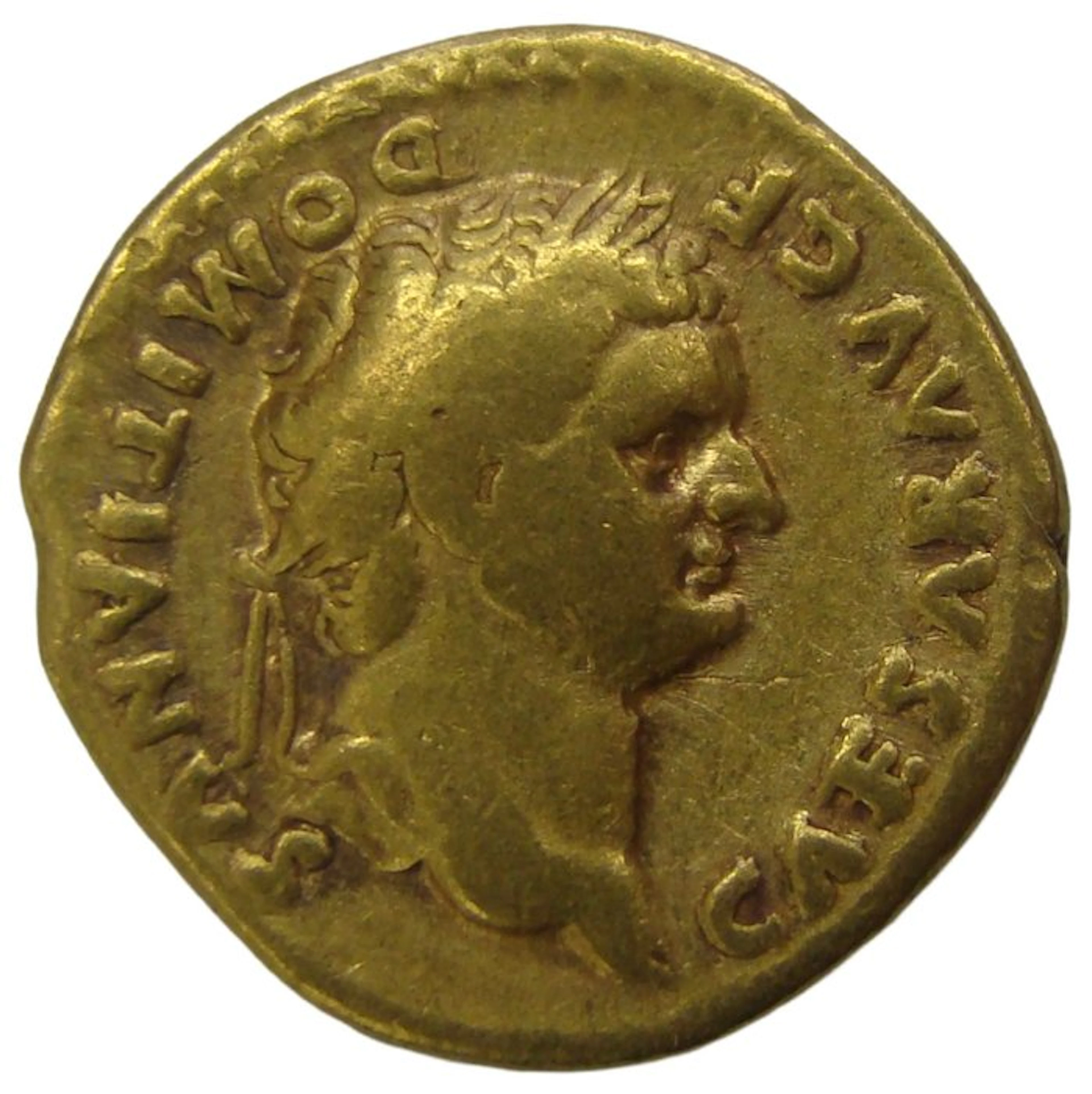 Roman Empire. Domitian (AD 81-96). Aureus AD 77-78