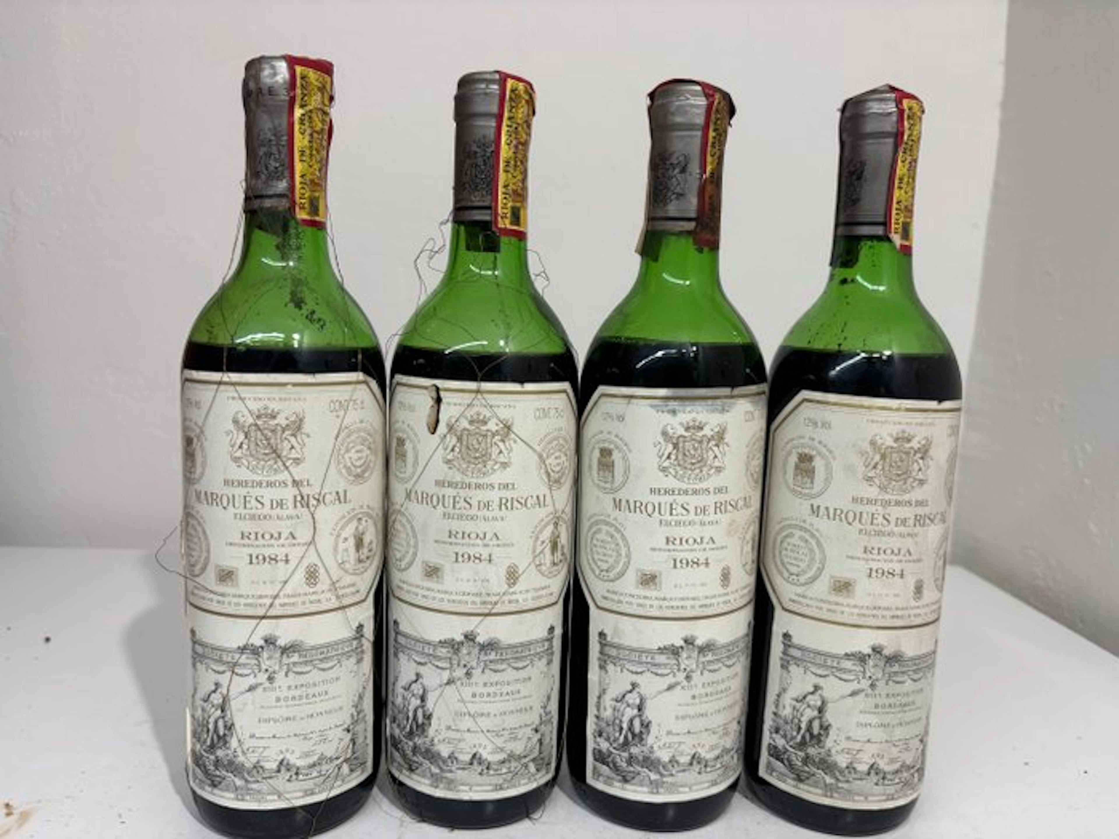 1984 Marqués de Riscal - Rioja Crianza - 4 Bottles (0.75L)