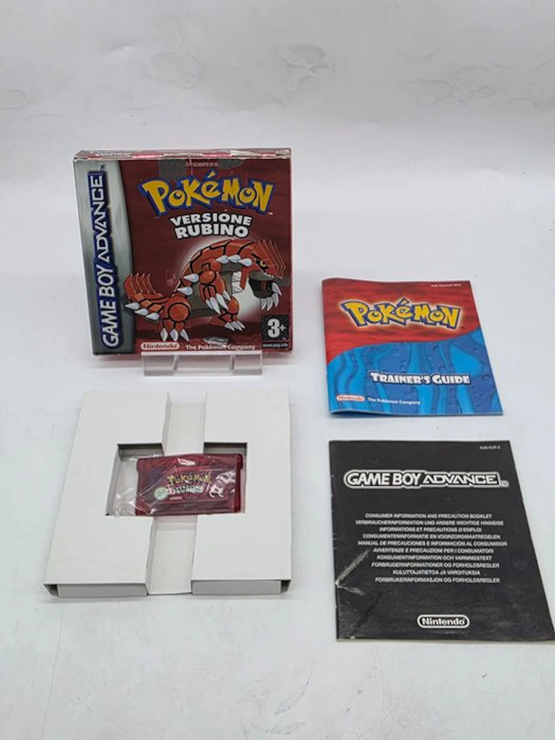 Nintendo - Gameboy Advance - Pokémon Ruby Version...
