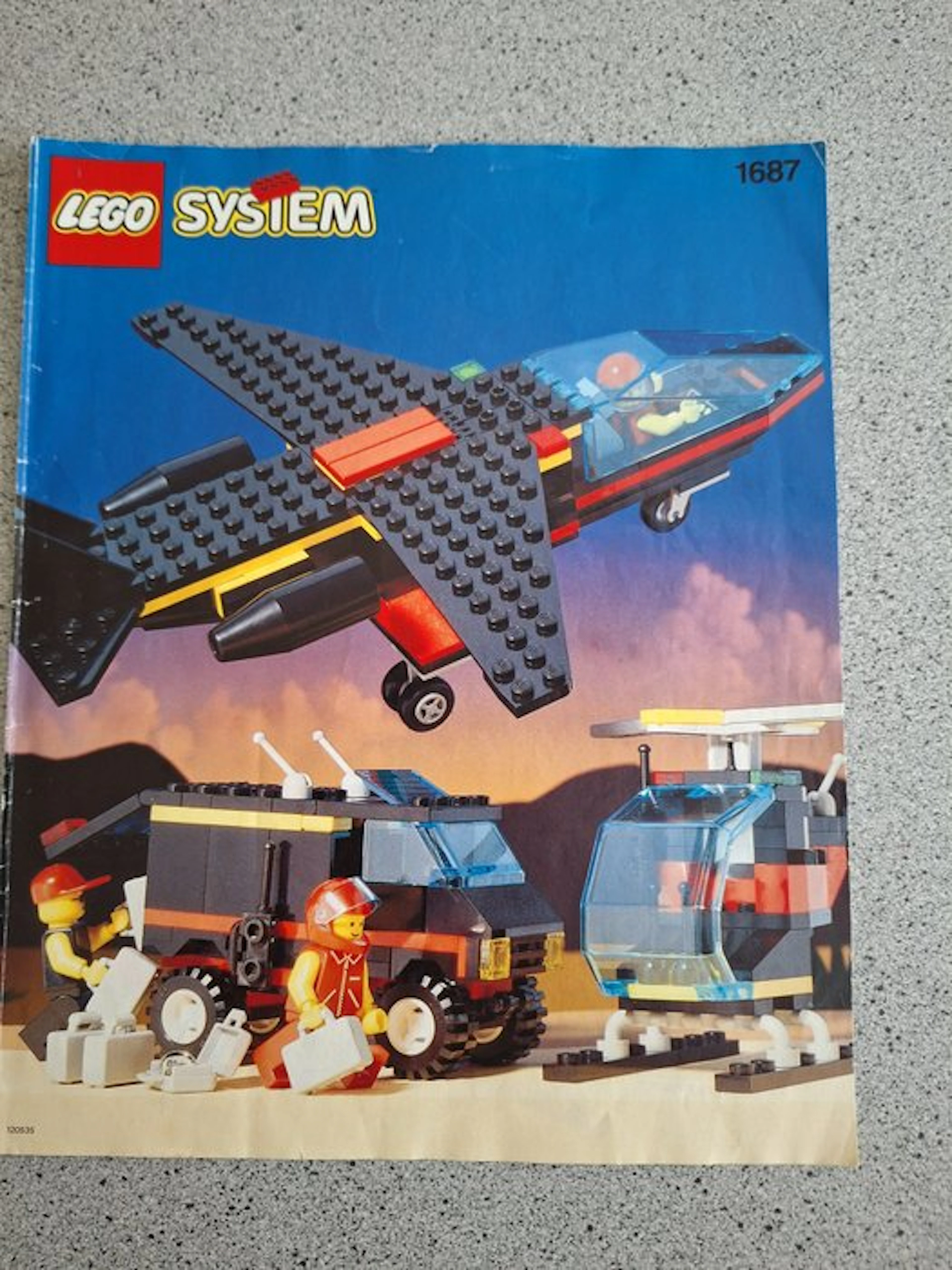 LEGO Set - 1687 - Classic Town - Midnight Transport