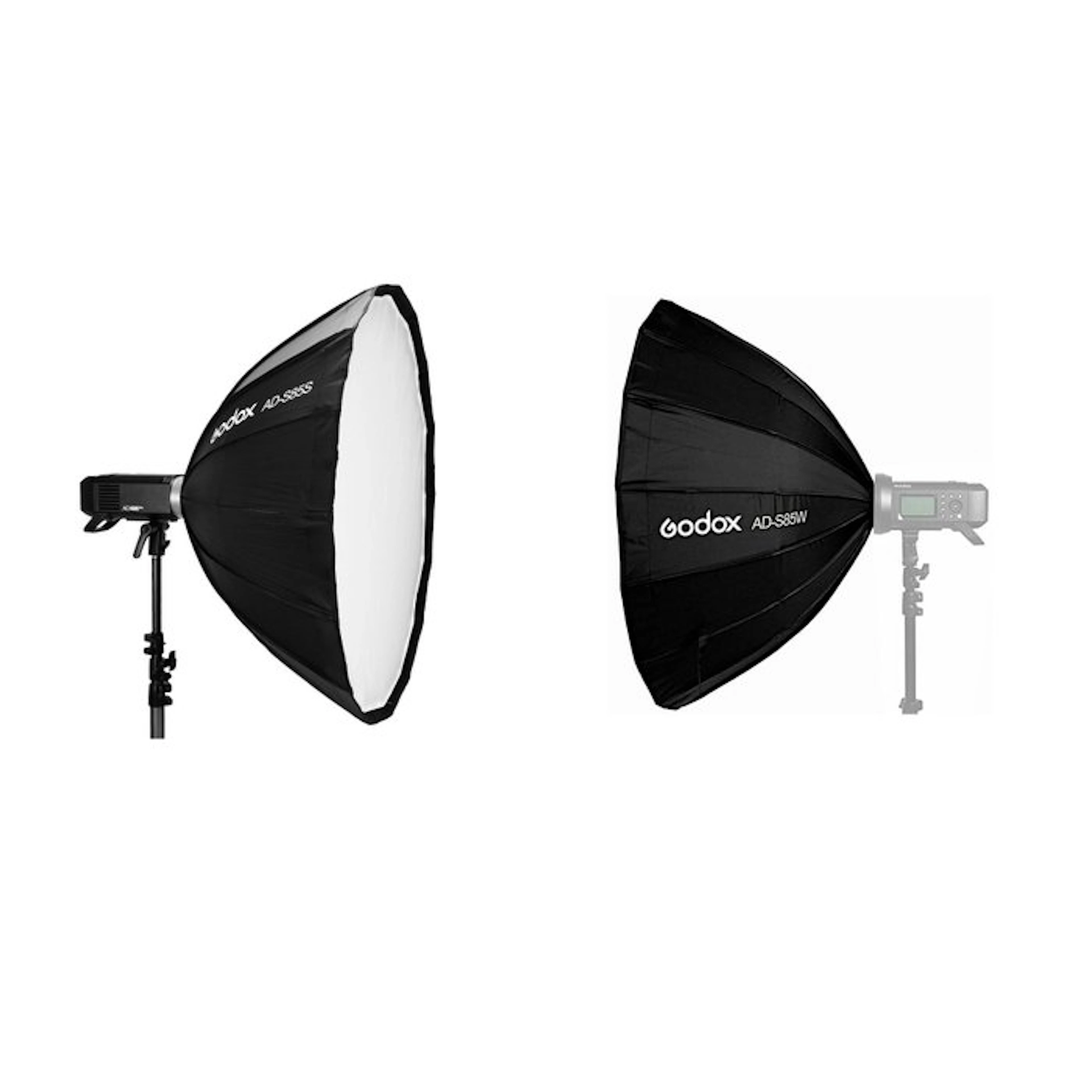 Godox AD-S85S + Godox AD-S85SW Multifunctional Softboxen...
