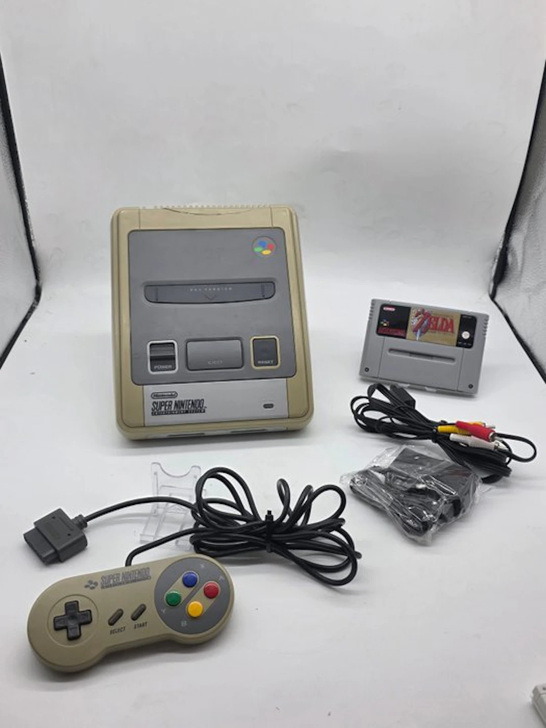 Nintendo - Snes - Original Super Nintendo Console+Zelda...