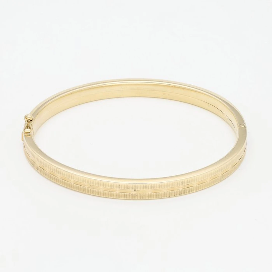 Bracelet - 9 kt. Yellow gold - Bangle