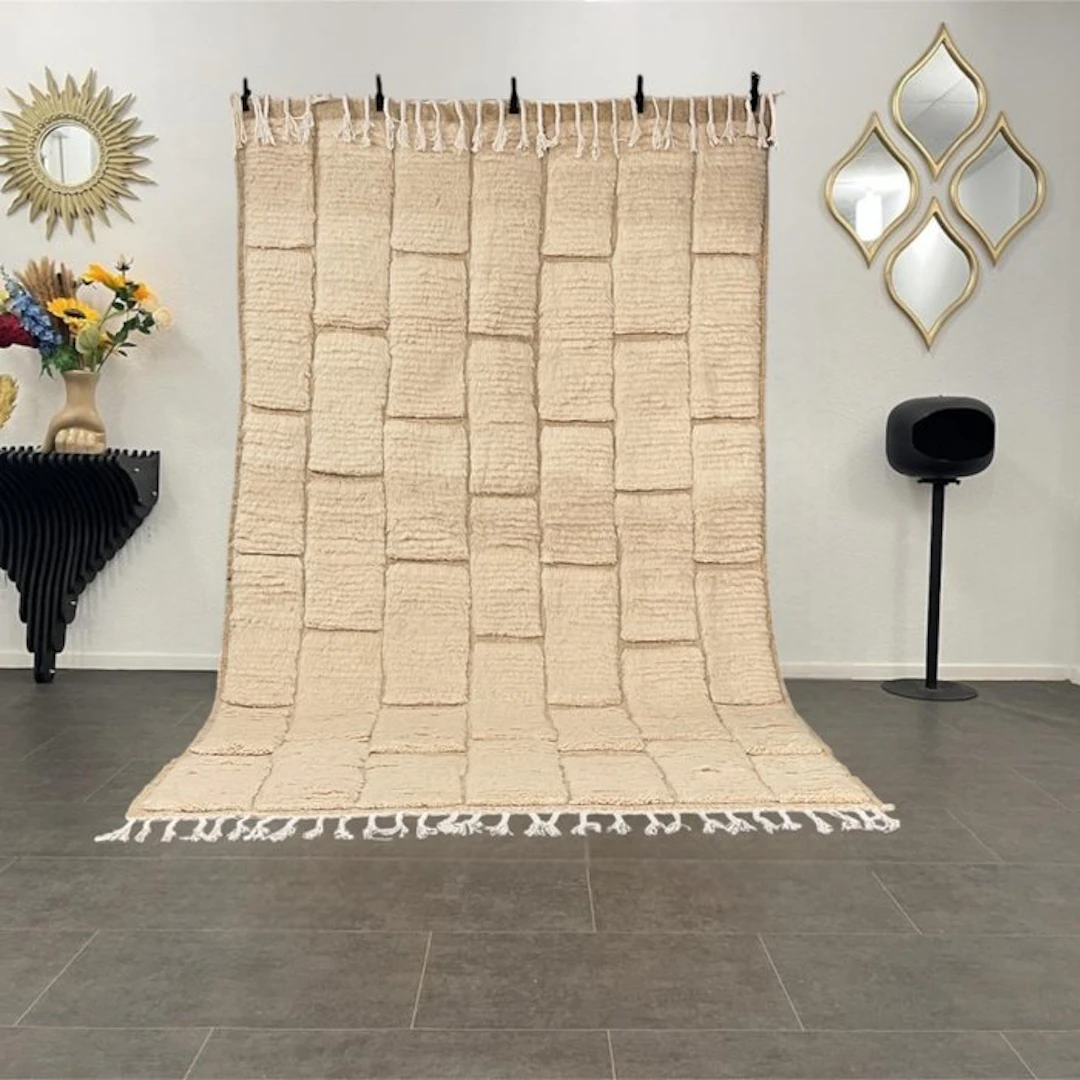 Berber, 100% wool rug – traditional weaving – new...