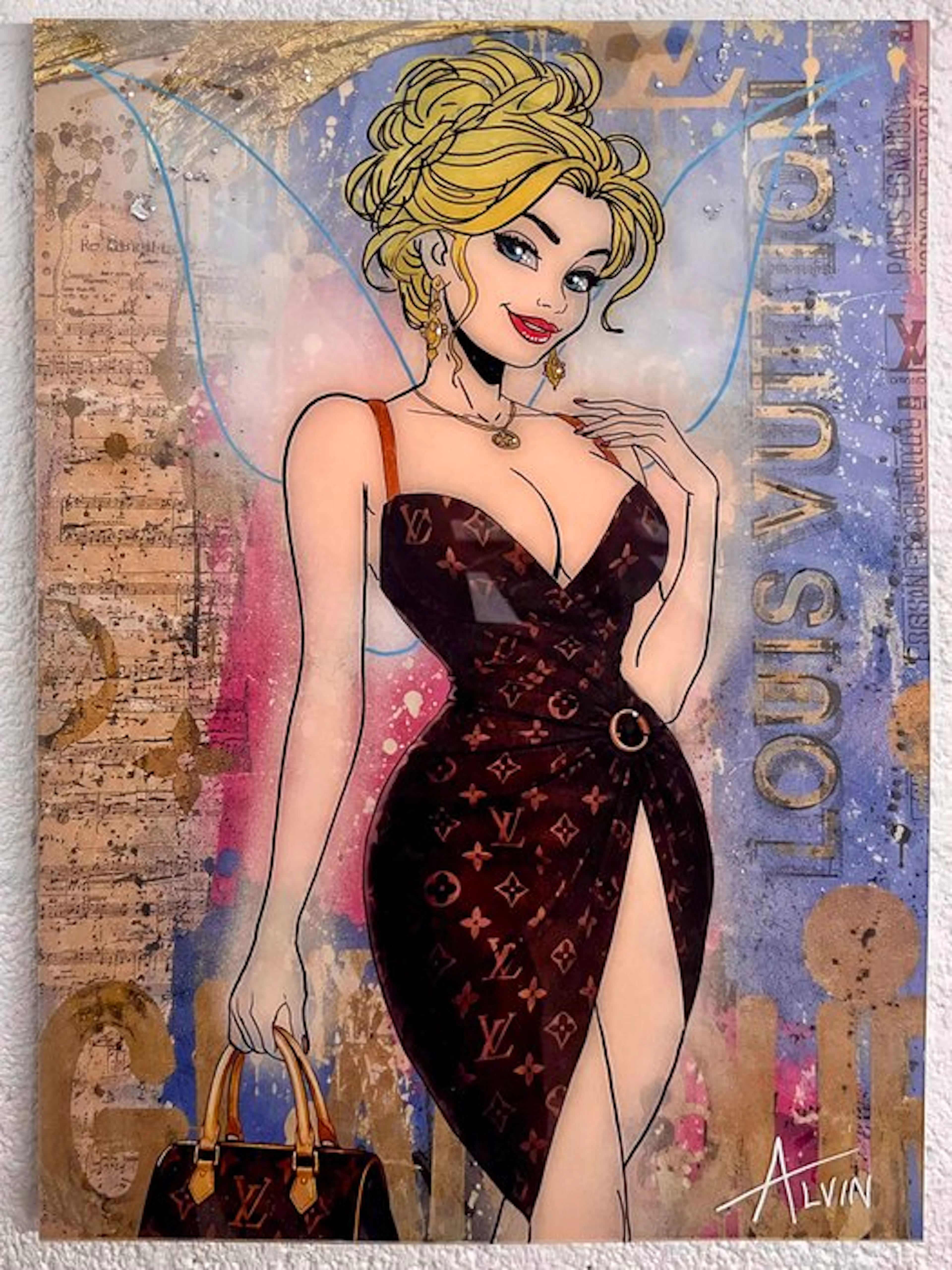 Alvin Silvrants - Glamour girl inspired by Tinkerbell...