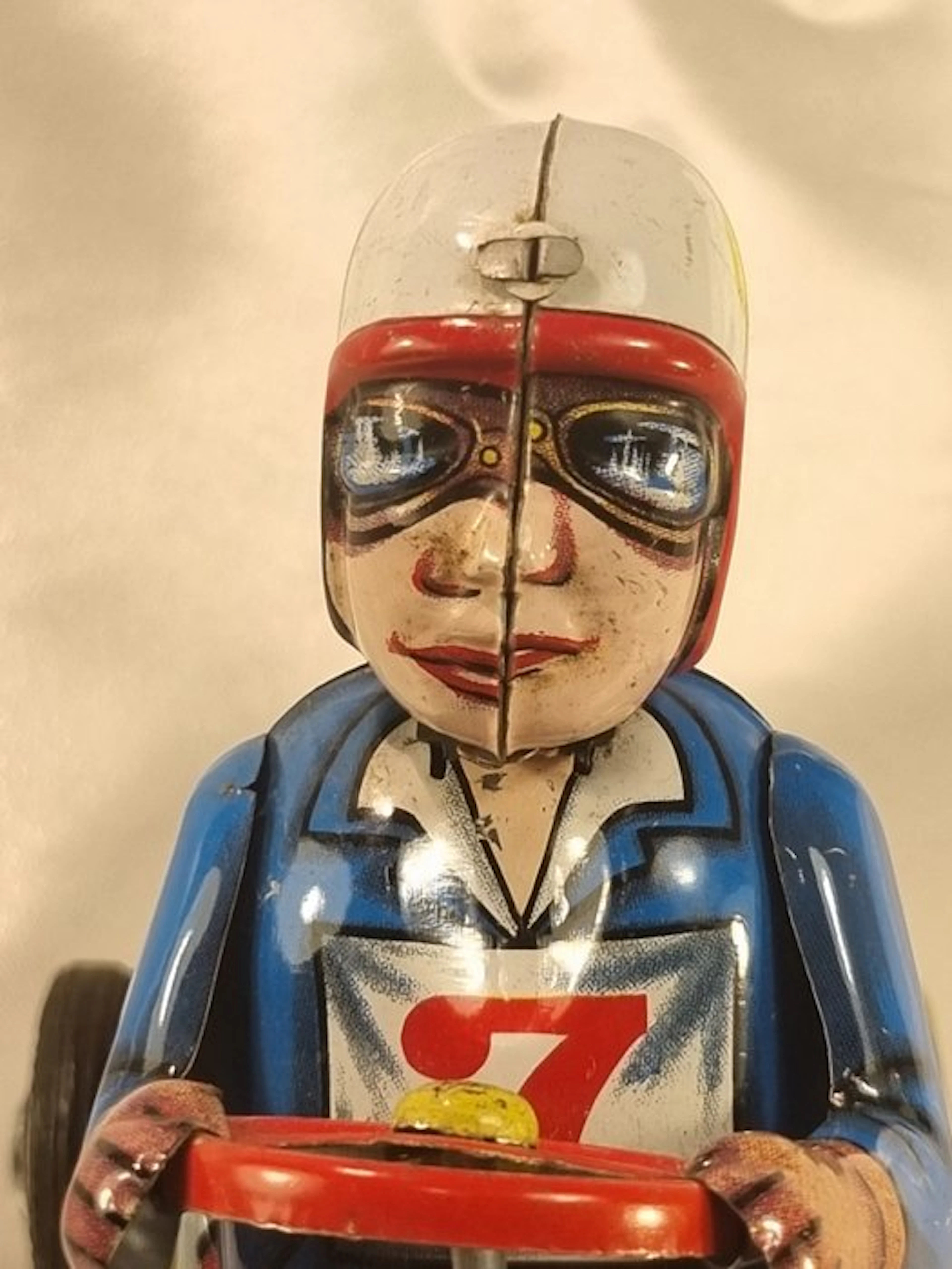 Masuya - Tin toy - MASUYA TOYS TINPLATE FRICTION POWERED...