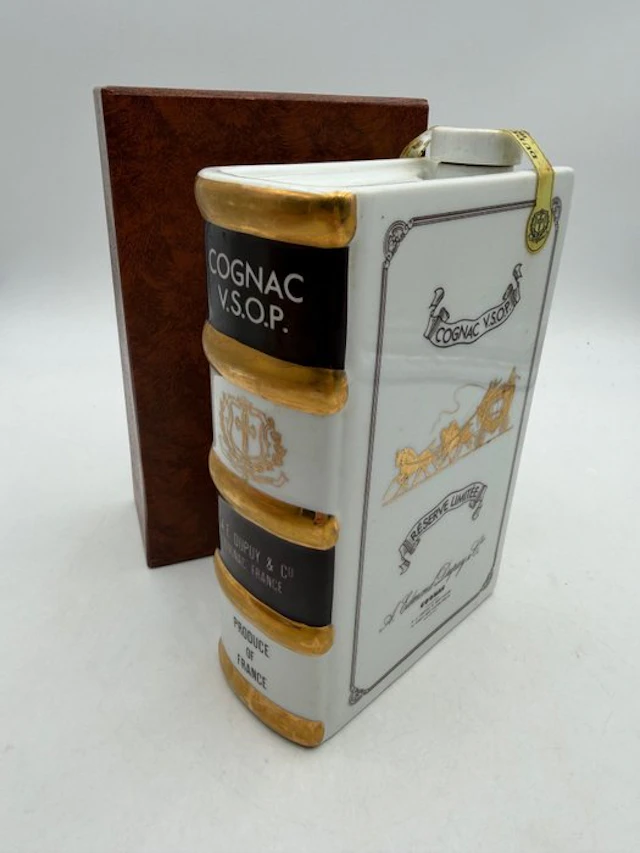 A. E. Dupuy & Co - Cognac VSOP Réserve Limitee - Book decanter - b