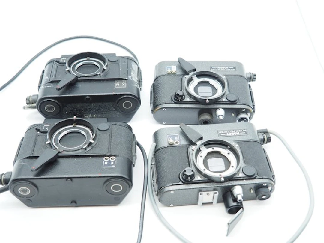 Robot camera's mix van 4 stuks Analogue camera