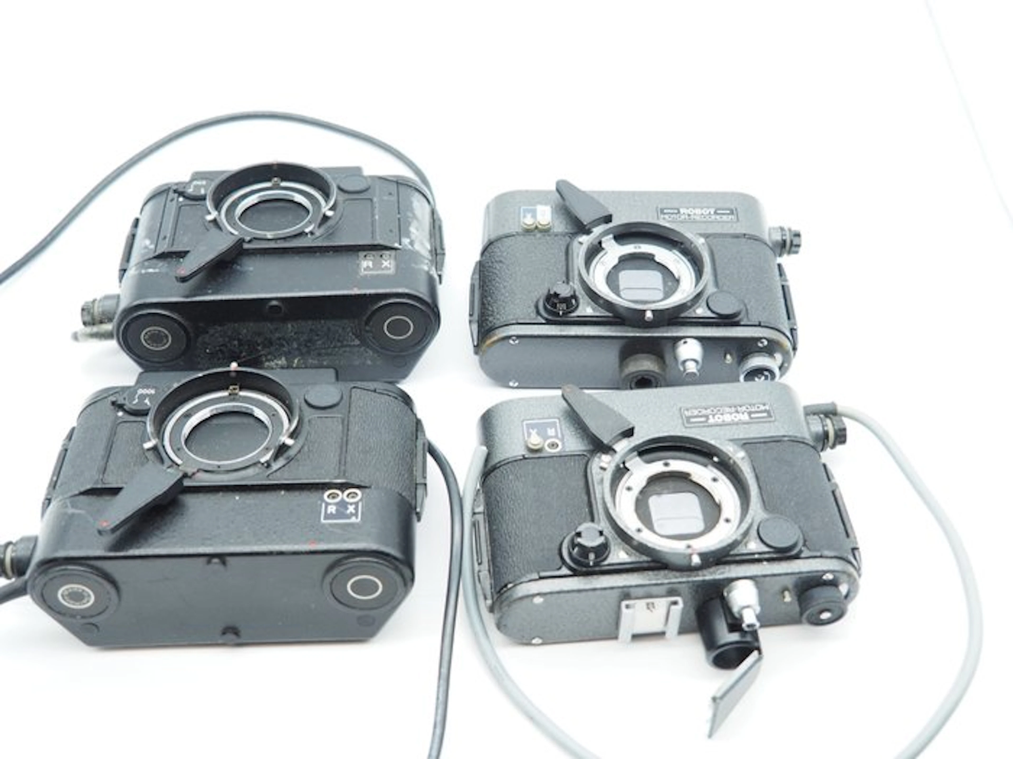 Robot camera's mix van 4 stuks Analogue camera