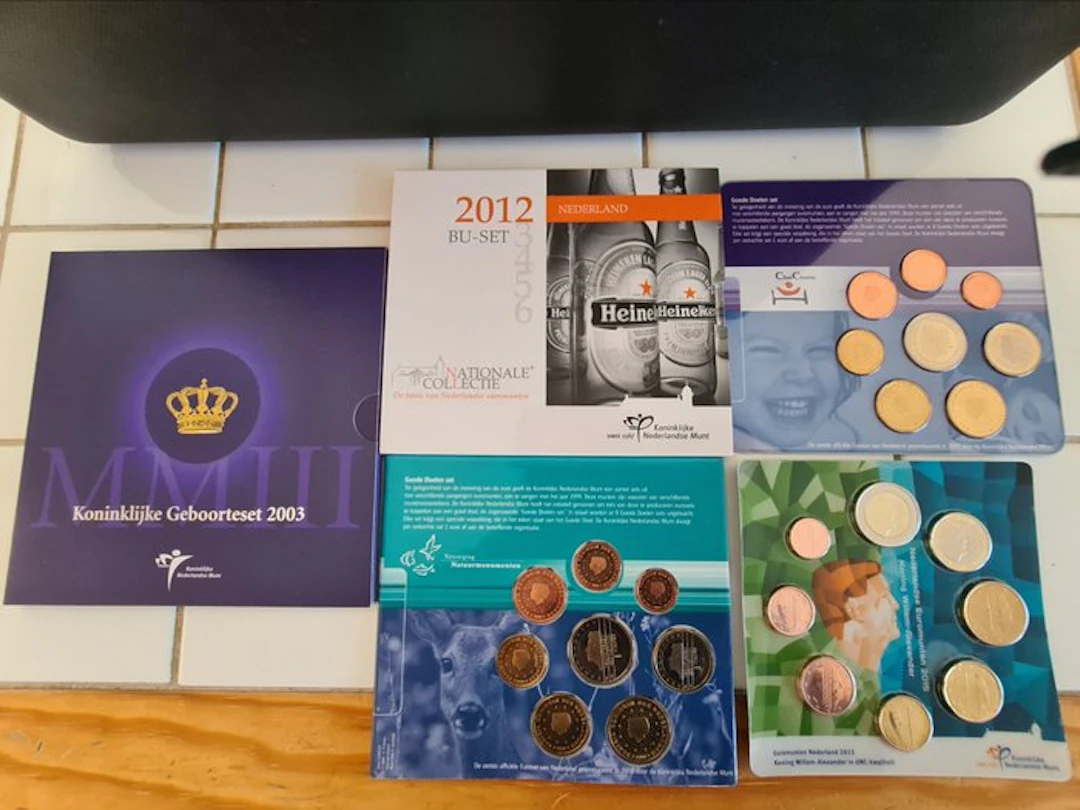 Netherlands. Year Set (BU) 1999/2015 (5 sets) (No reserve price)