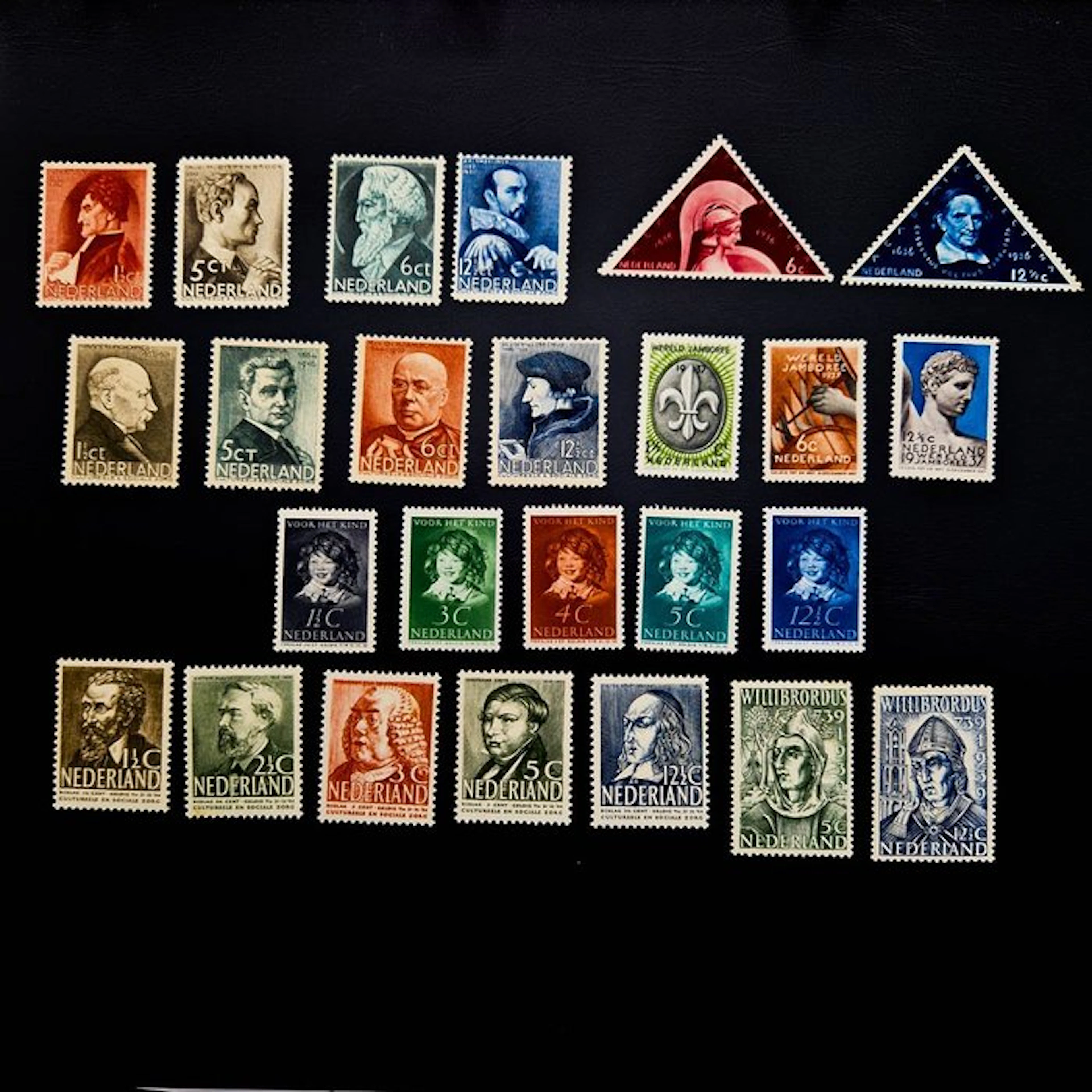 Netherlands 1935/1939 - Collection of surcharge and...