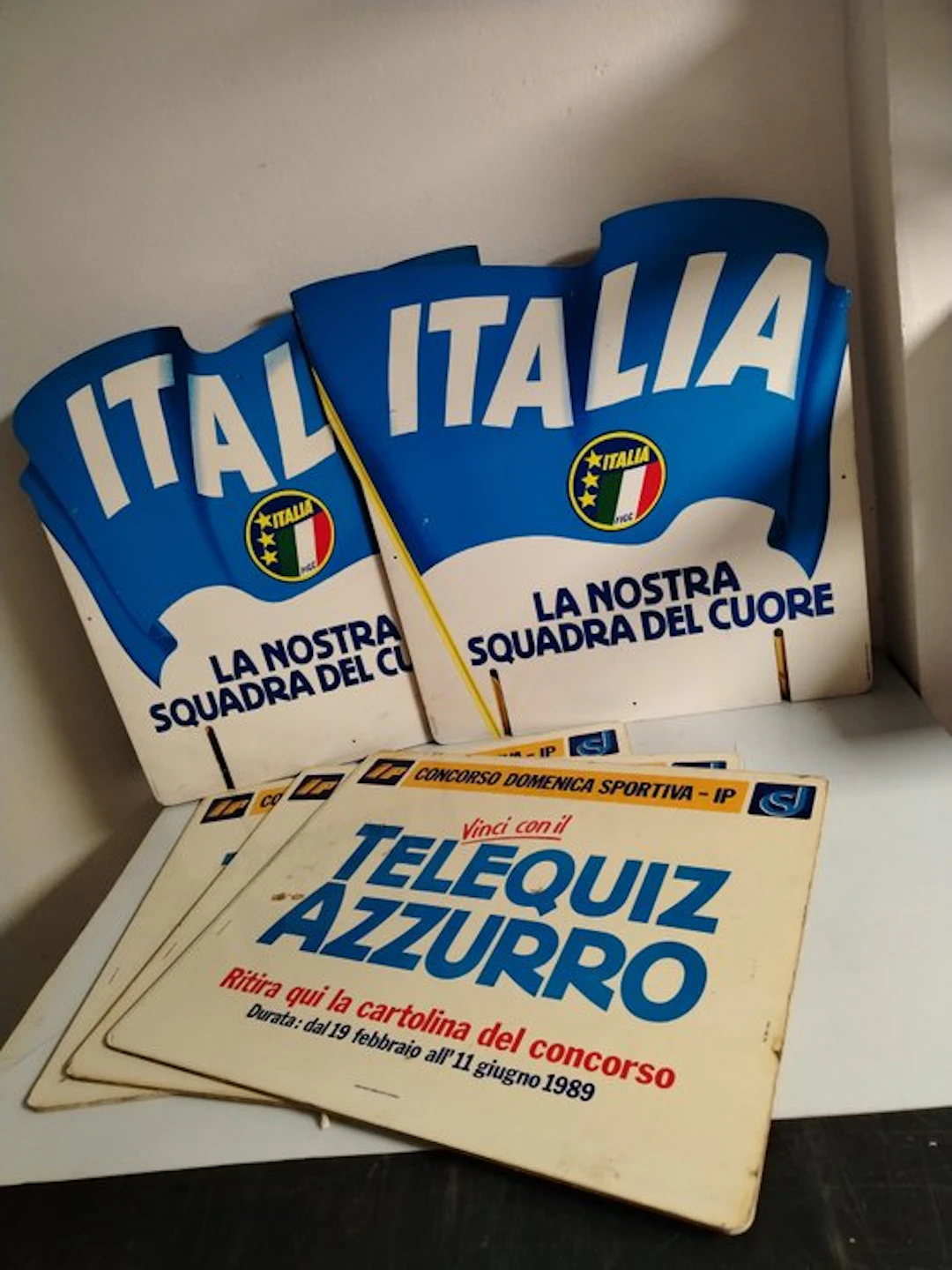 IP - Italia - 1980s - Advertising sign - rigid cardboard
