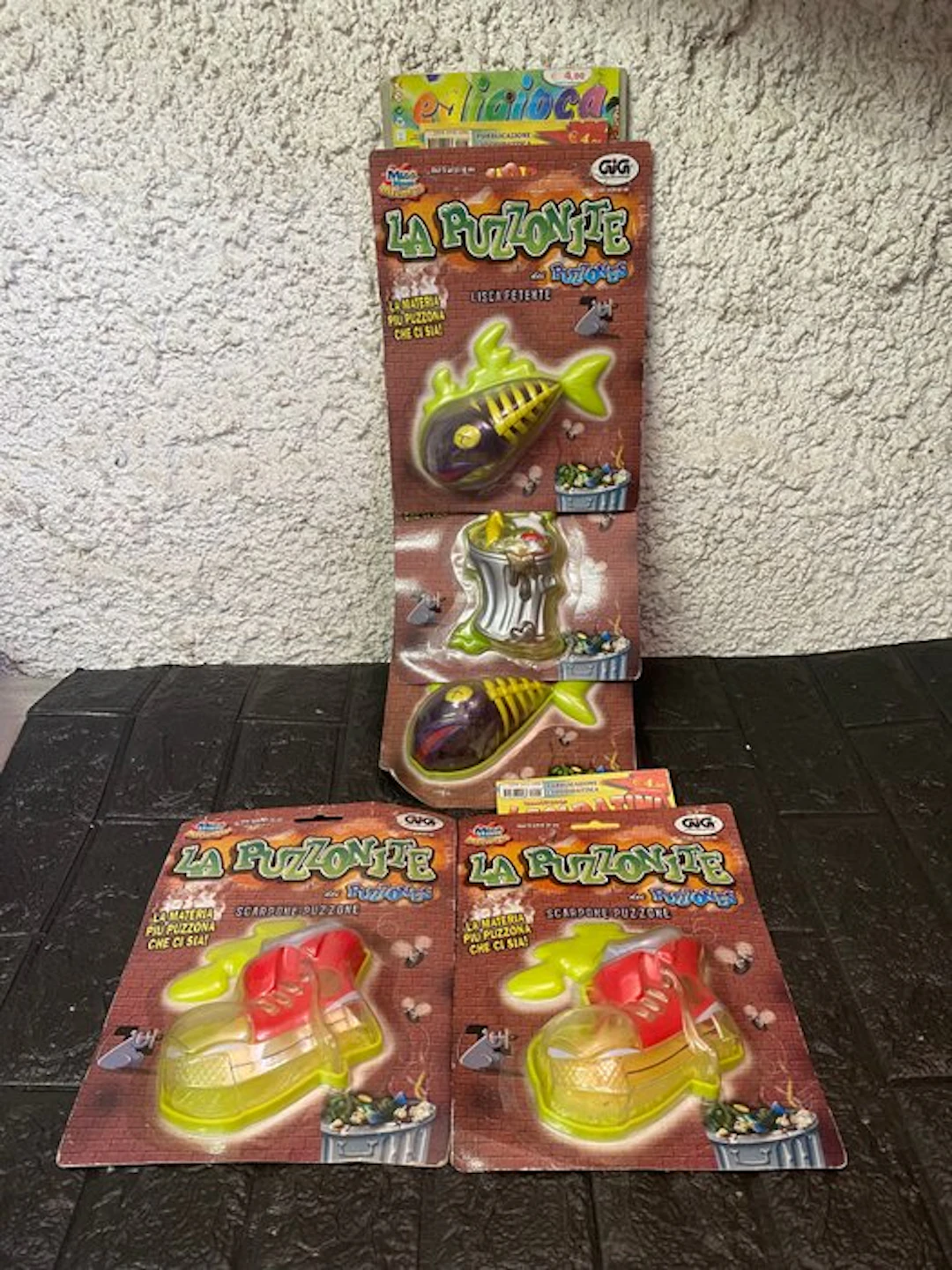 GIG - Toy i Puzzones - Jimmy Puzza di Piedi / La Puzzonite (scarpone