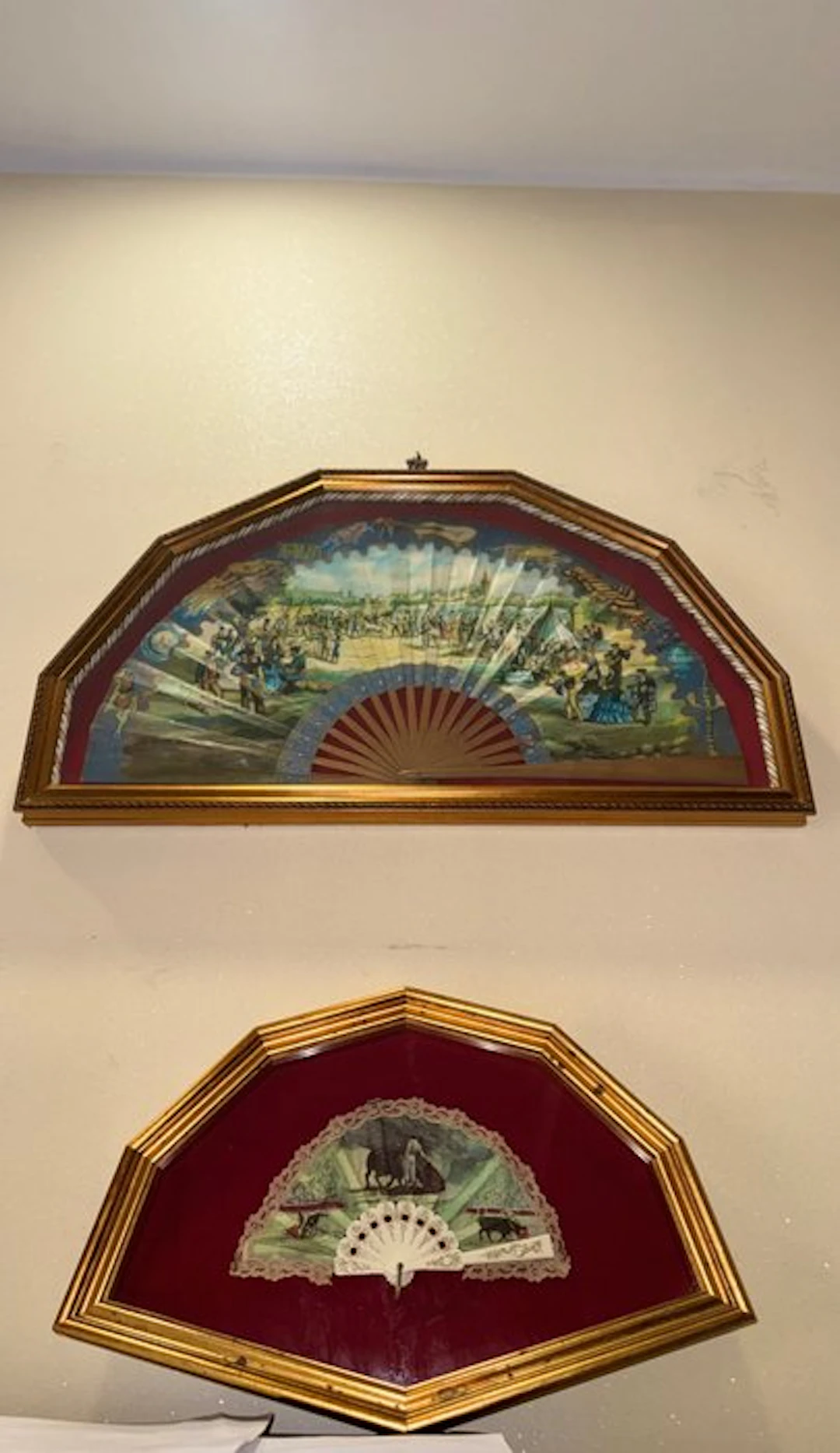 Rubio / Casa Rubio ( Siviglia) Hand fan (2) - Wood