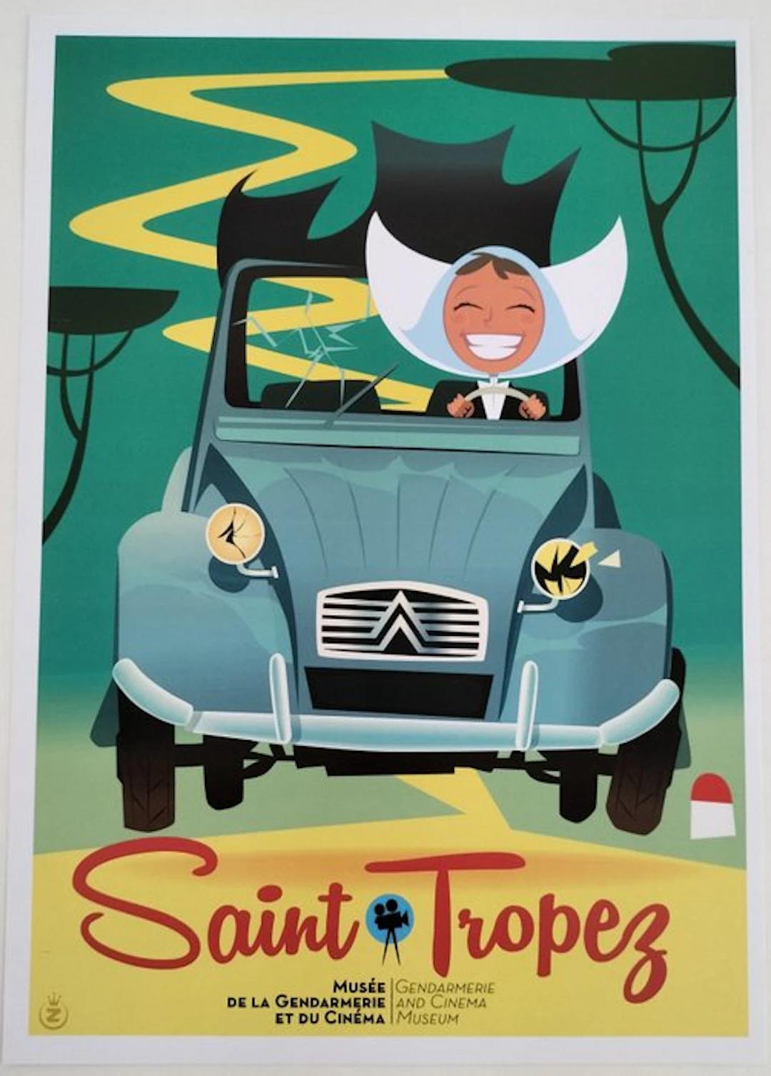 Monsieur Z - Saint tropez - Poster < Sœur Clotilde >...