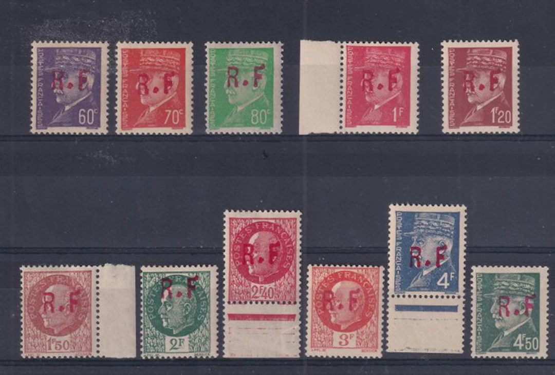 France - Liberation of Niort — series from 1 to 11 - Mayer
