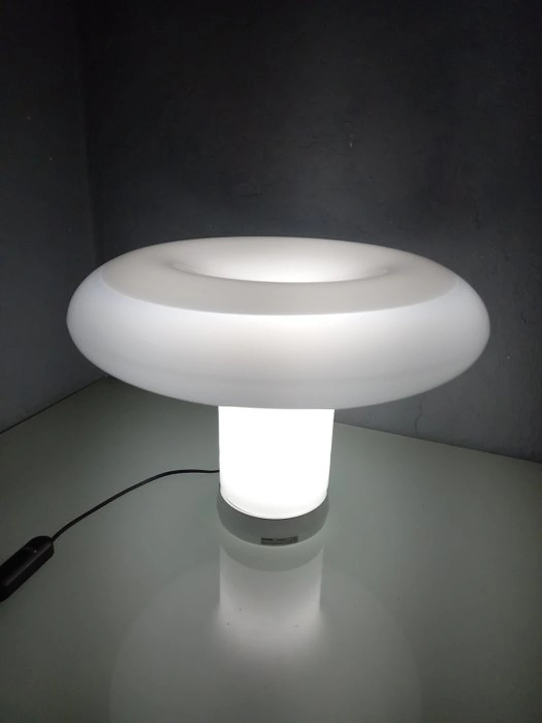 Artemide - Angelo Mangiarotti - Lesbo - Table lamp - Glass, Aluminium