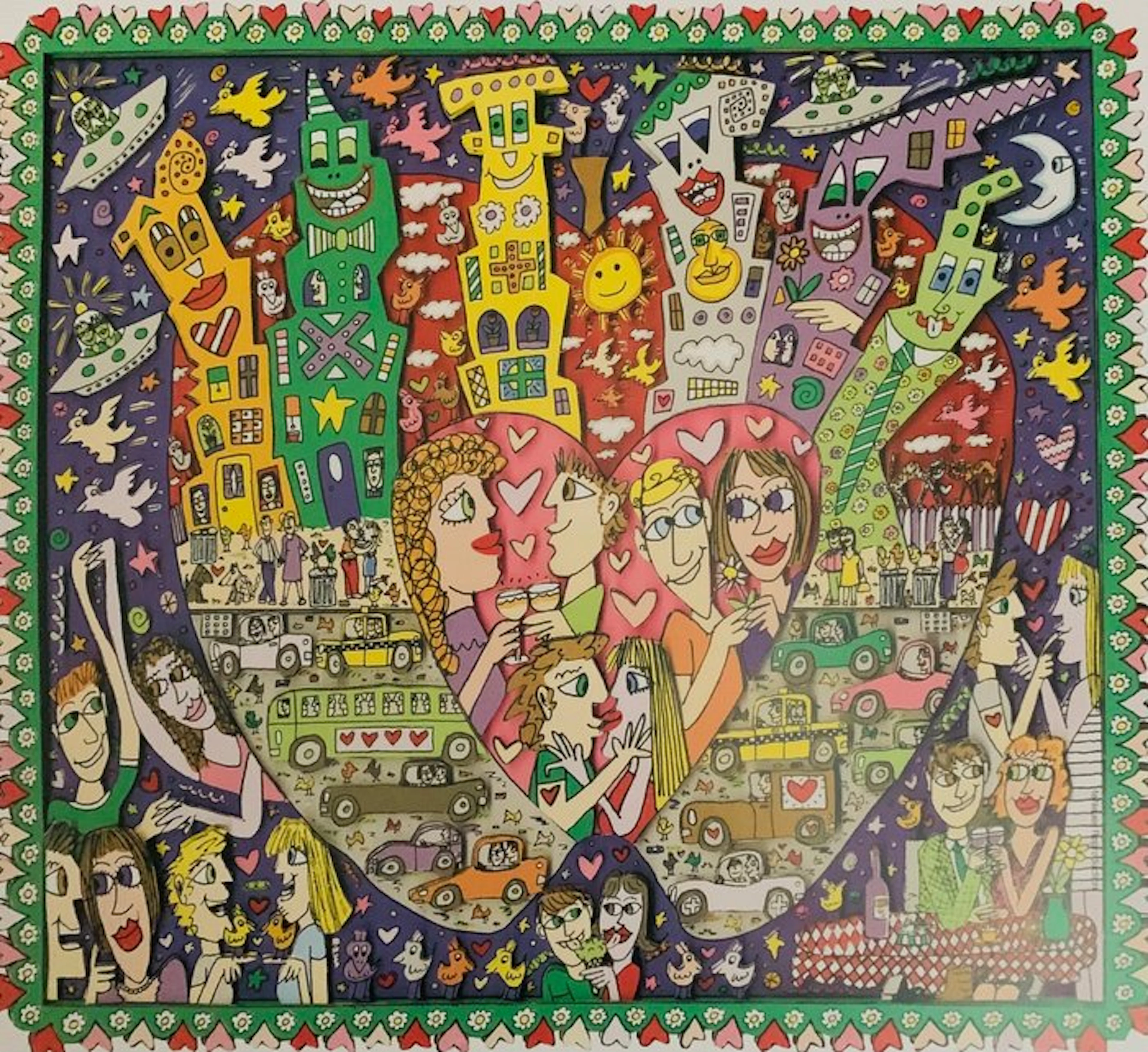 James Rizzi - “The big apple is big on Romance"