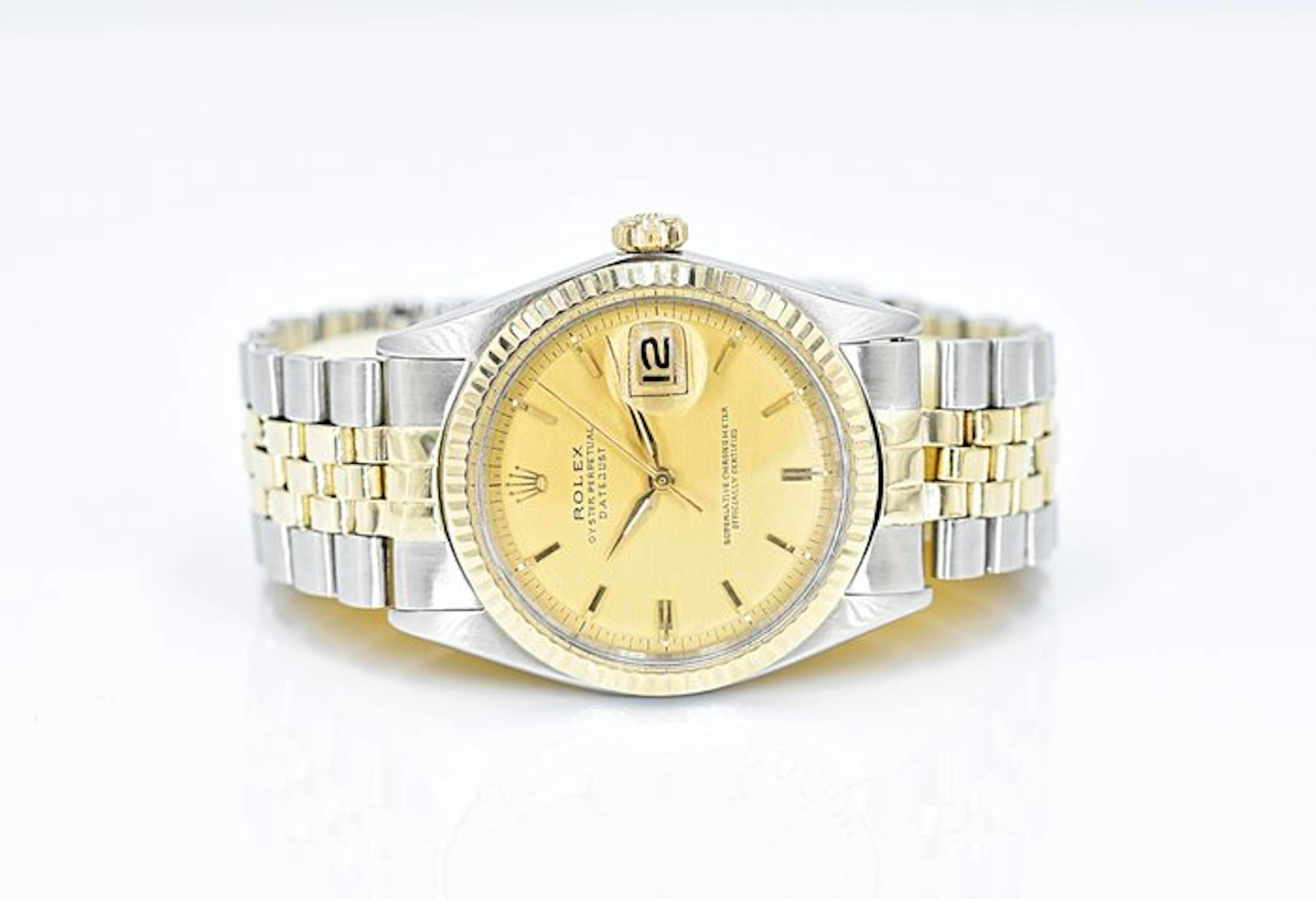 Rolex - Oyster Perpetual Datejust Sunburst Dial - No...