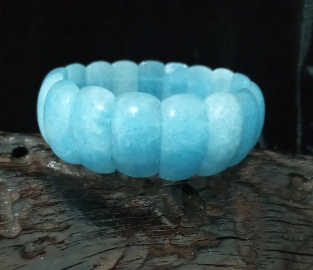 Natural Aquamarine Bracelet - Harmony - Bracelet