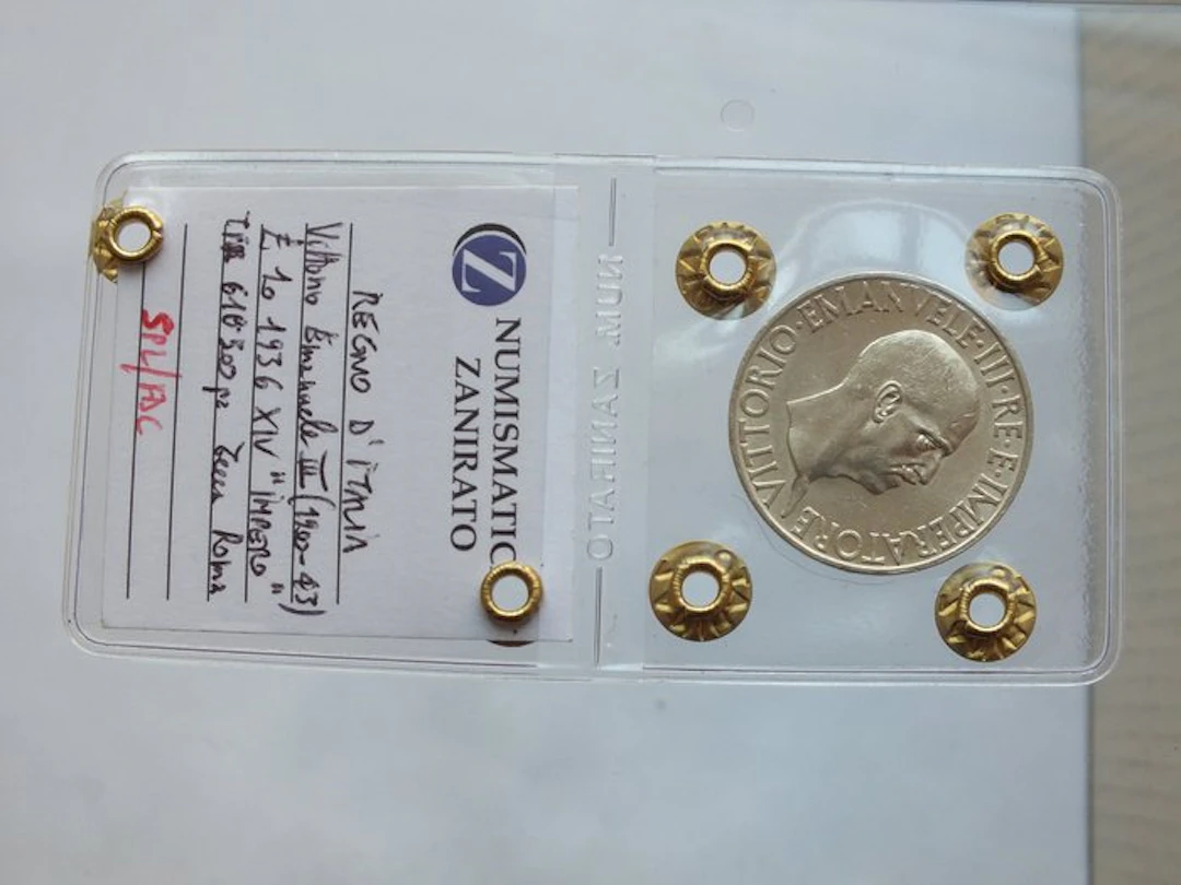Italy, Kingdom Vittorio Emanuele III. 10 Lire 1936 "Impero" (No reserve price)