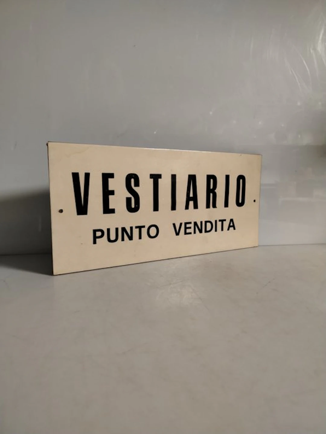 Industrial/Store - 1980s - Sign - Iron