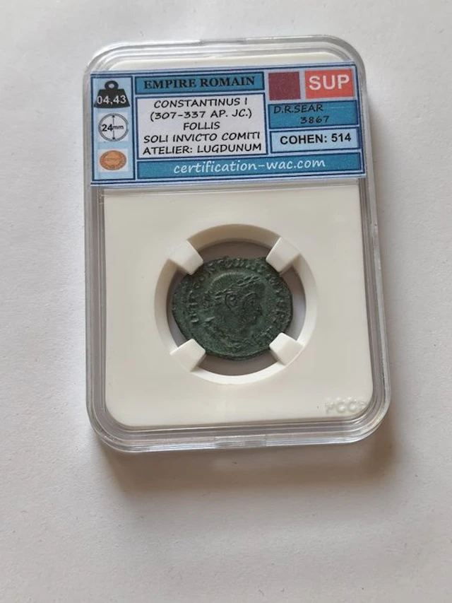 . Roman Empire (Provincial) Constantino I (307-337). Follis (No reserve price)