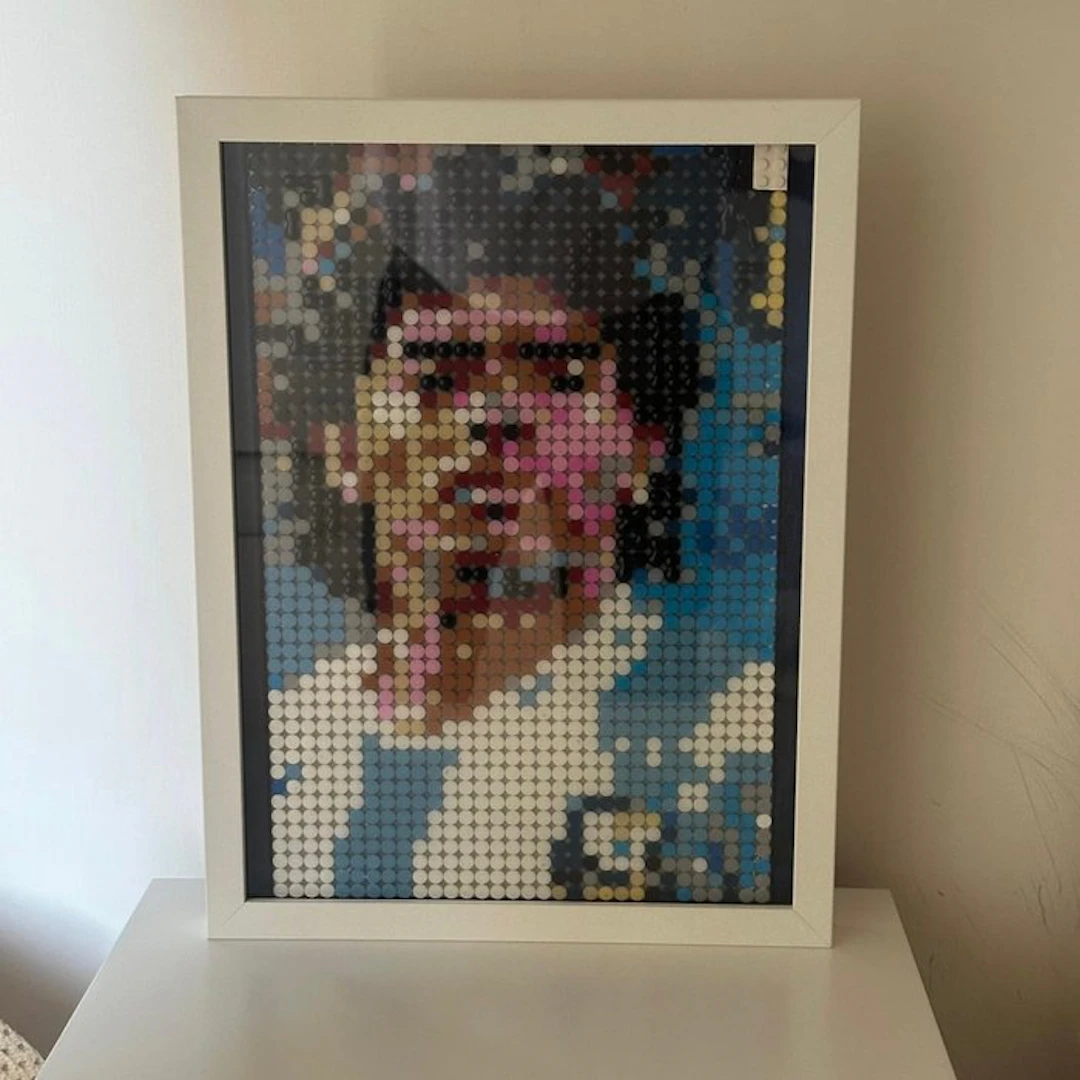 LEGO Merchandise - Art - "MARADONA – MOSAIC OF A LEGEND" Lego Art by MaskArt