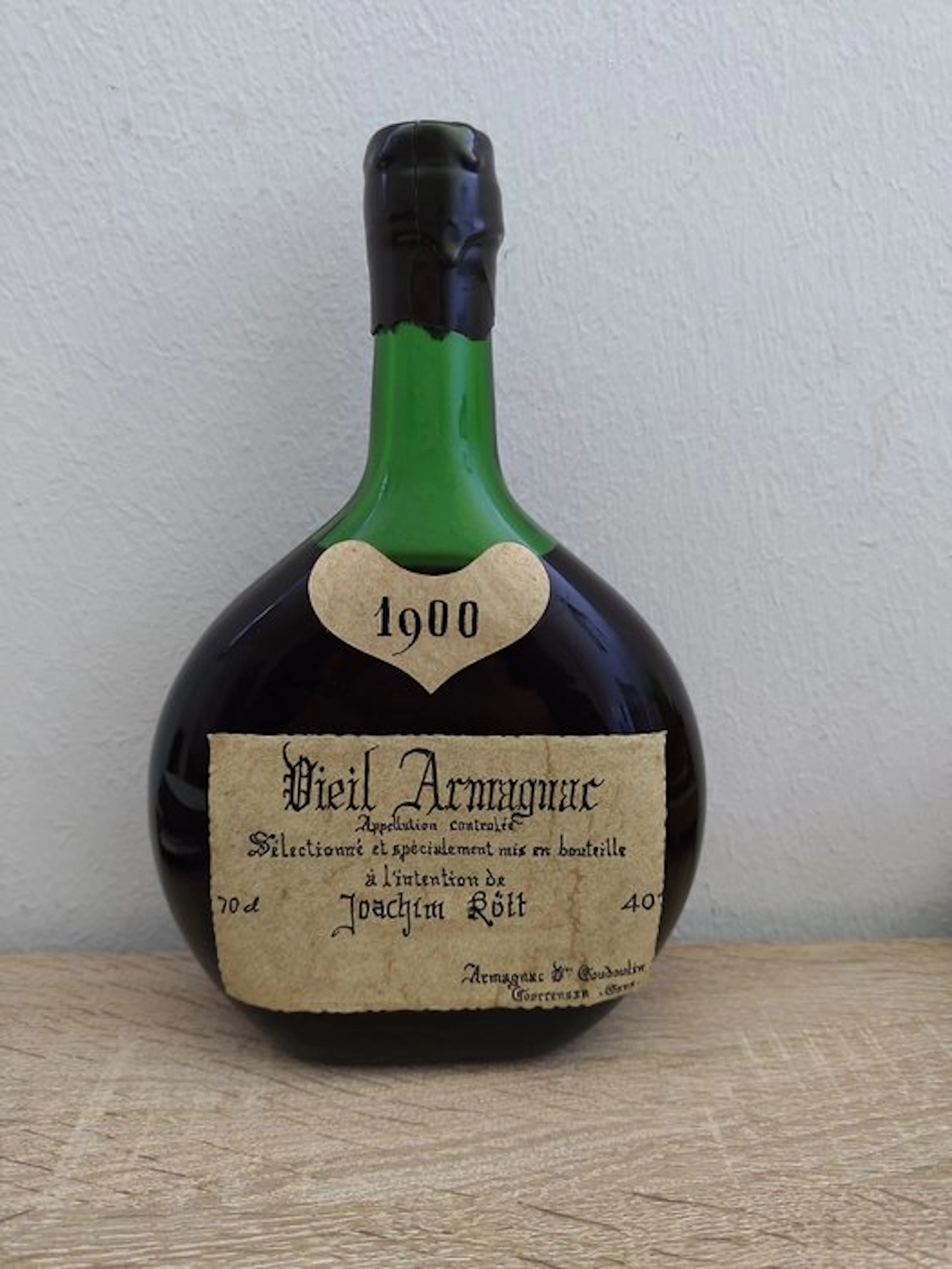 Goudoulin 1900 - Armagnac Millésime - b. 1970s - 70cl