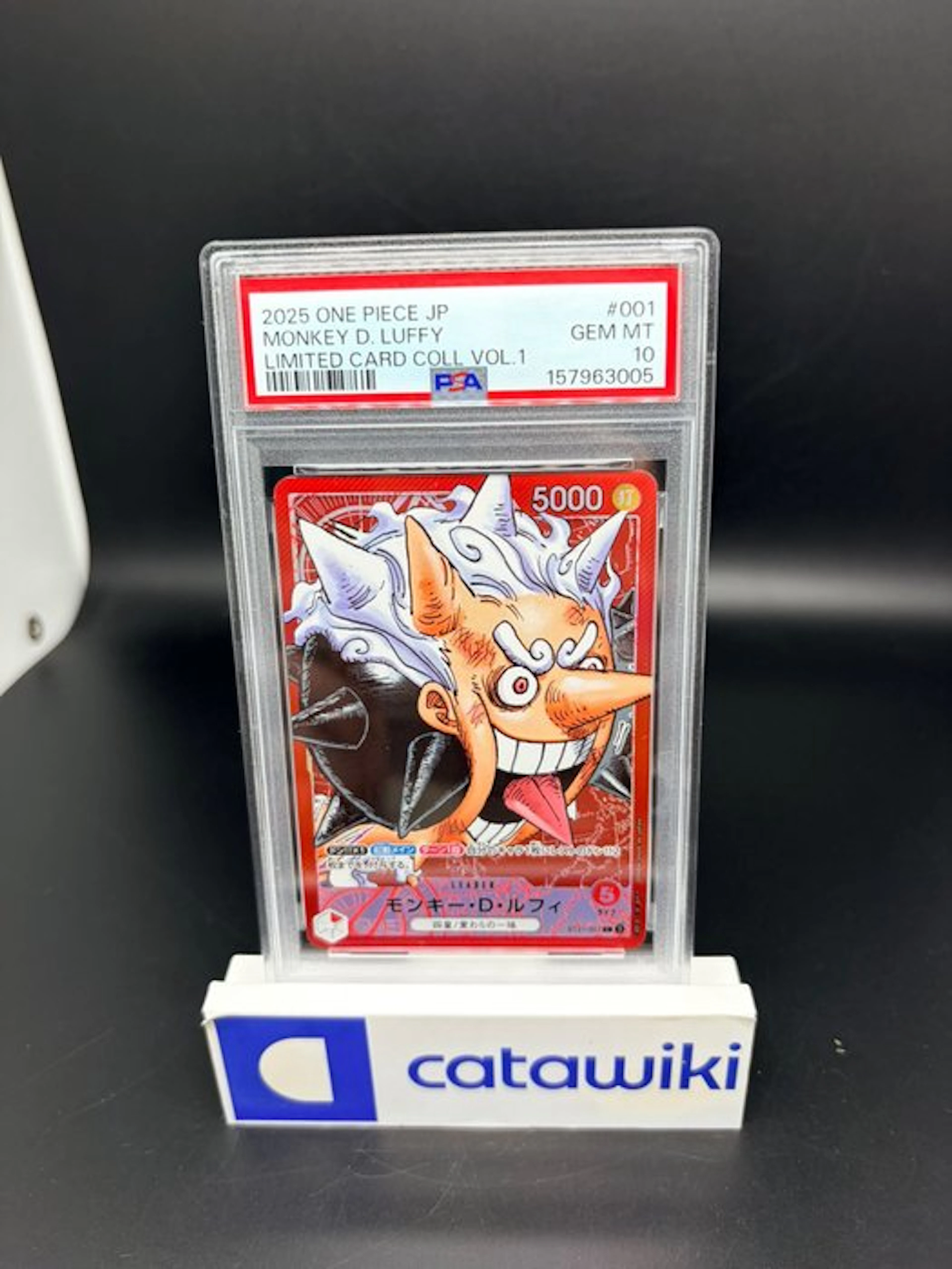 One Piece - 1 Graded card - Monkey D