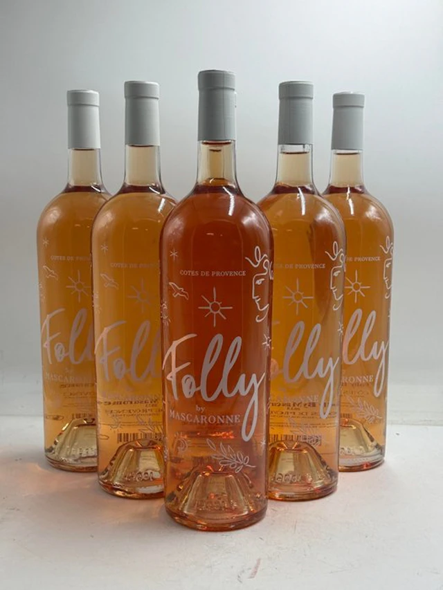2025 Folly by Mascaronne Rosé - Provence - 6 Magnums (1.5L)