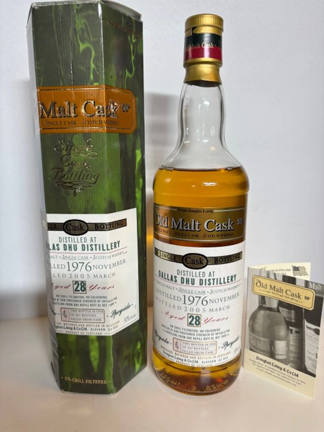 Dallas Dhu 1976 28 years old Old Malt Cask - Douglas Laing - b. 2005 - 750ml
