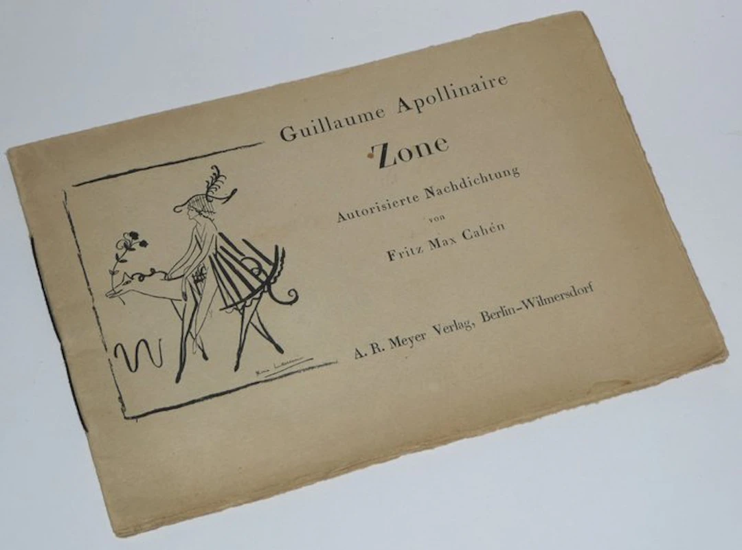 Guillaume Apollinaire - Zone (Traduction allemande)...