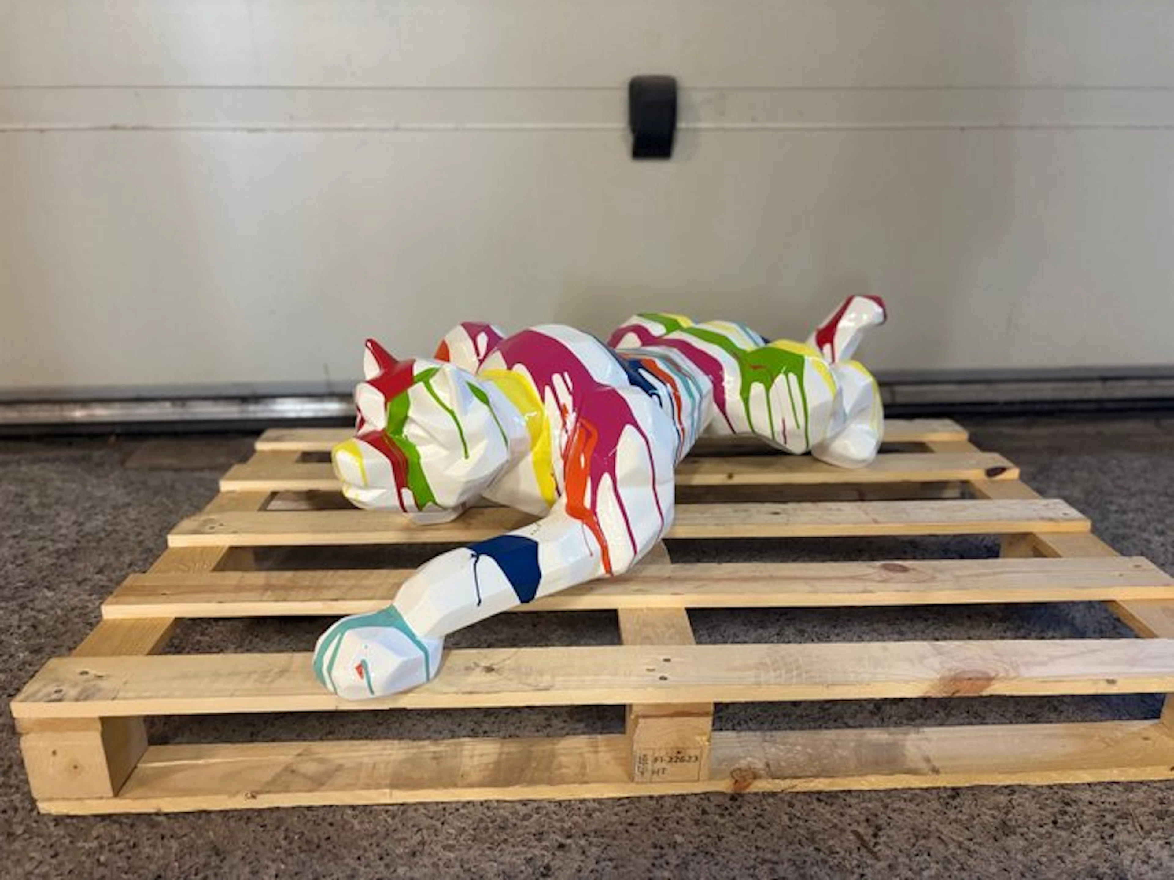 Rob VanMore - Sculpture, The Beast XXXL - 105cm - 30 cm - polyresin