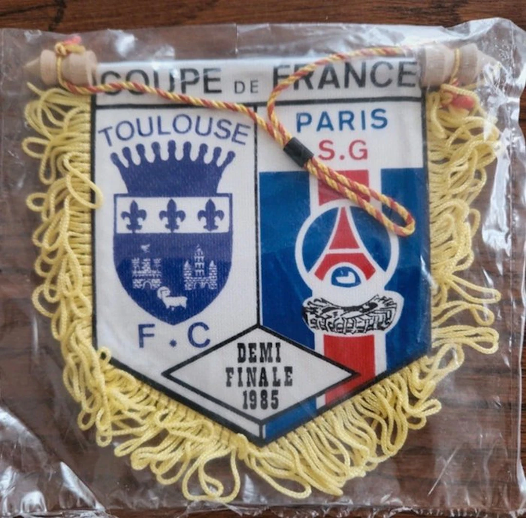 Toulouse F.C. - Coppa di Francia - 1985 - Pennant