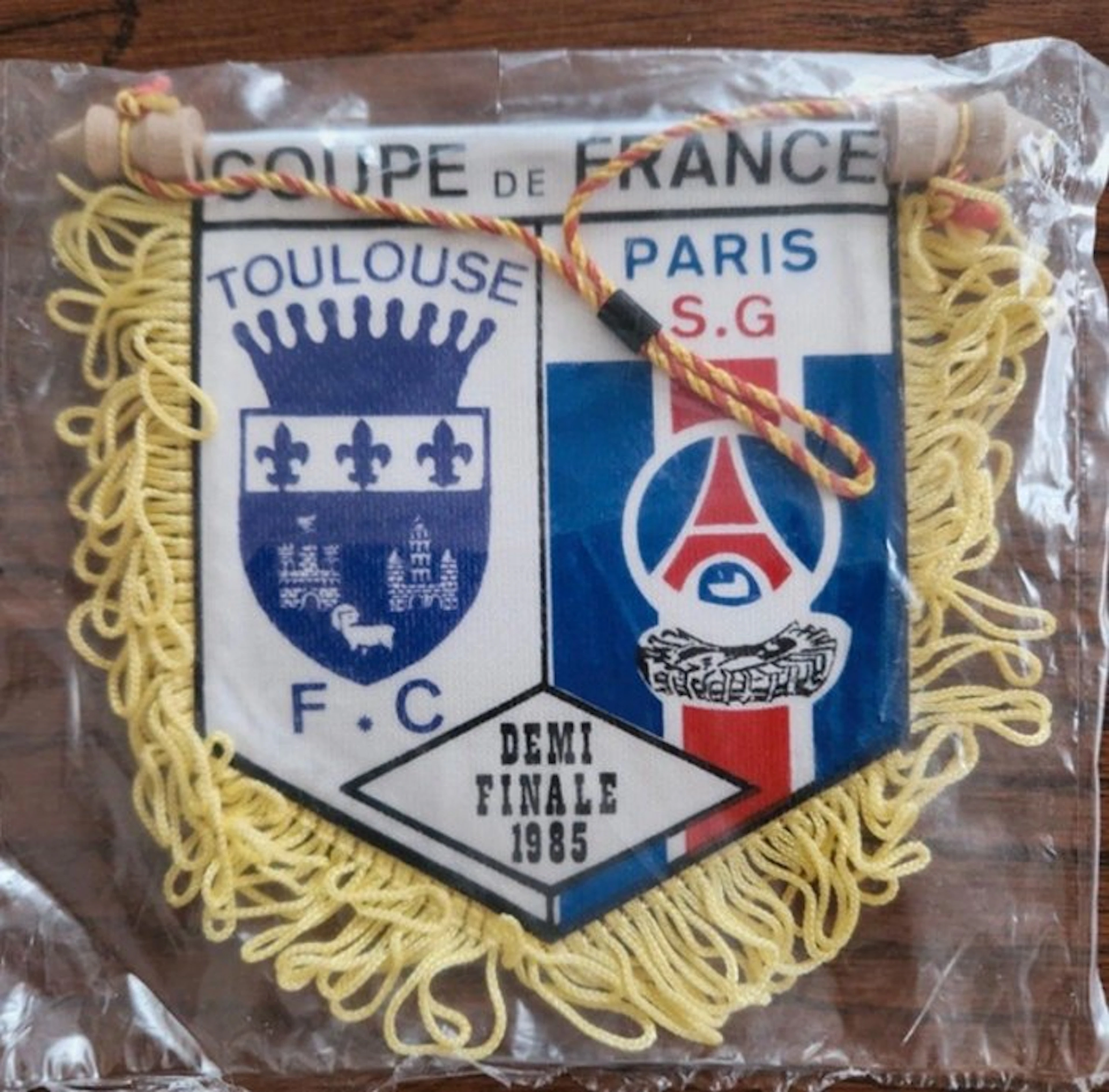 Toulouse F.C. - Coppa di Francia - 1985 - Pennant