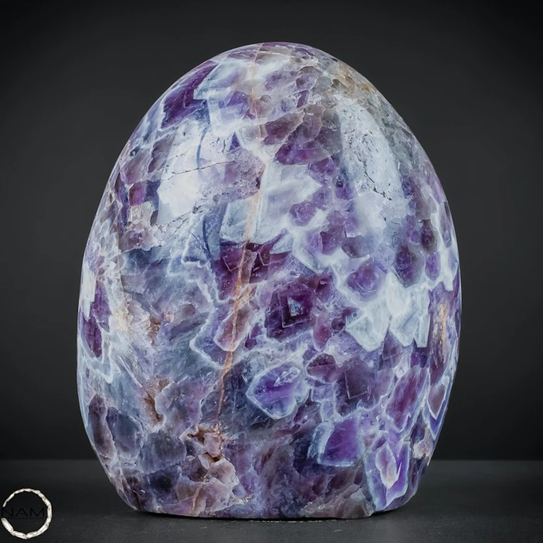 Fascinating Chevron Amethyst – Violet Elegance of Nature Freeform- 2694.14 g