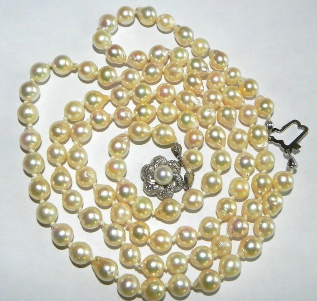 String of beads Akoya Pearl