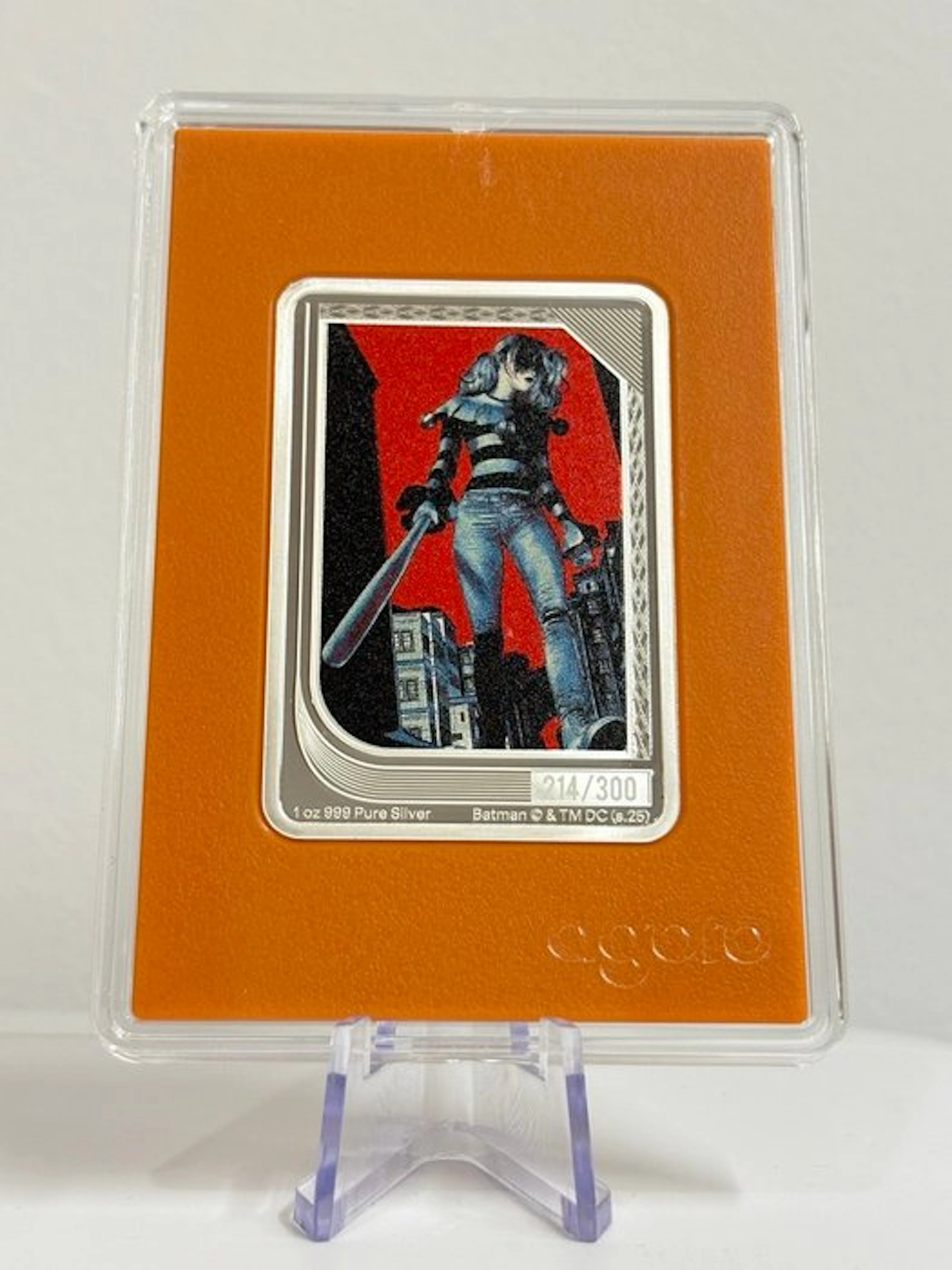 Niue. 2 Dollars 2025 - 1 oz Plata .999 - DC COMIC Trading Coin "Harley Quinn"