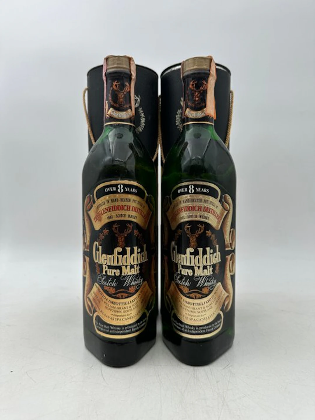 Glenfiddich 8 years old - b. 1970s - 75cl - 2 bottles