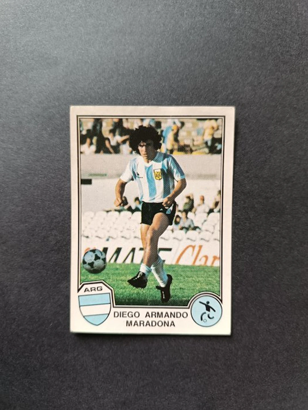 Panini Diego Armando Maradona - Sport Superstars Eurofootball 82 - Figurina n