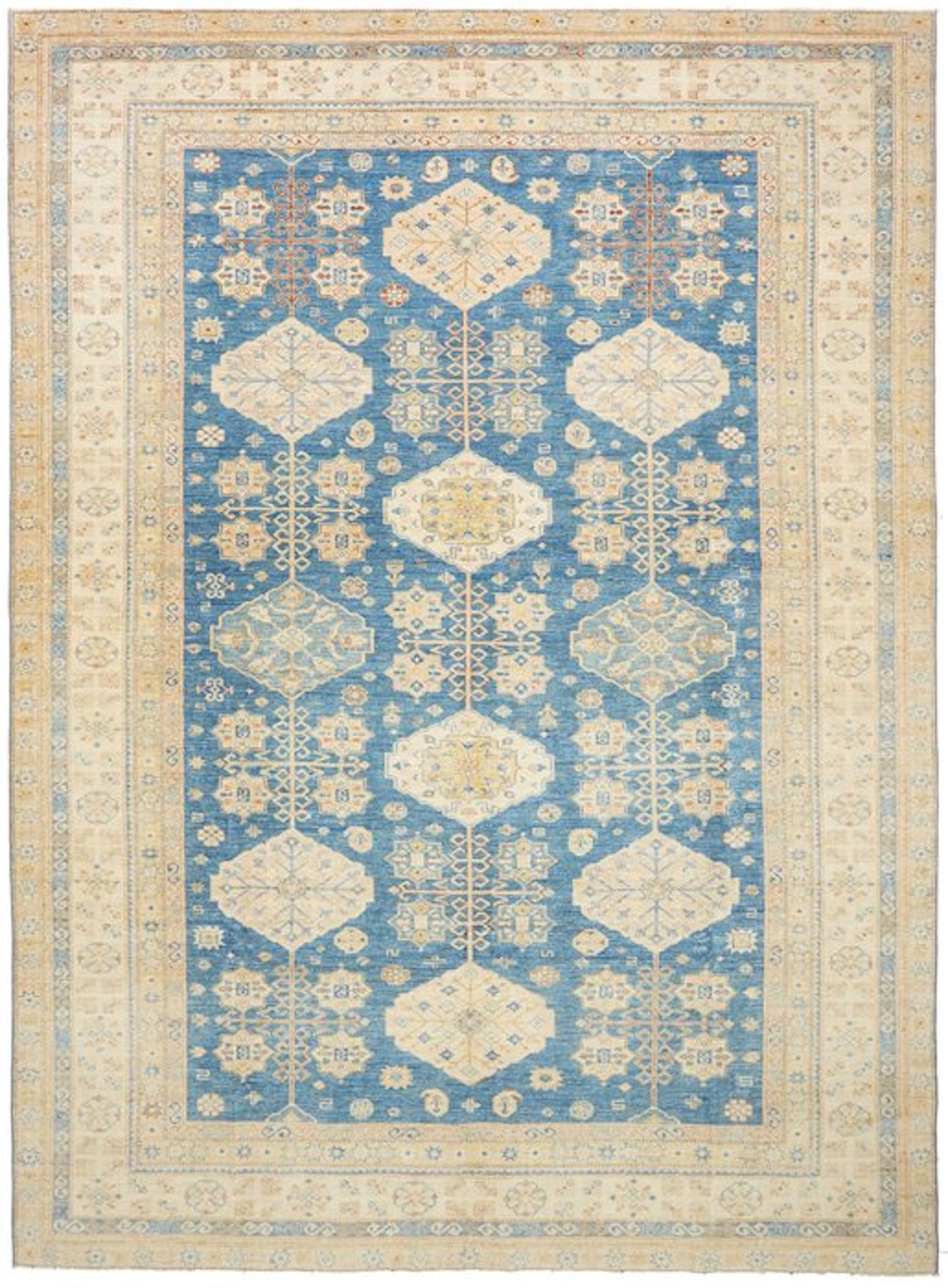 Kazak Fine XL - Rug - 424 cm - 308 cm - Handmade - unused -New