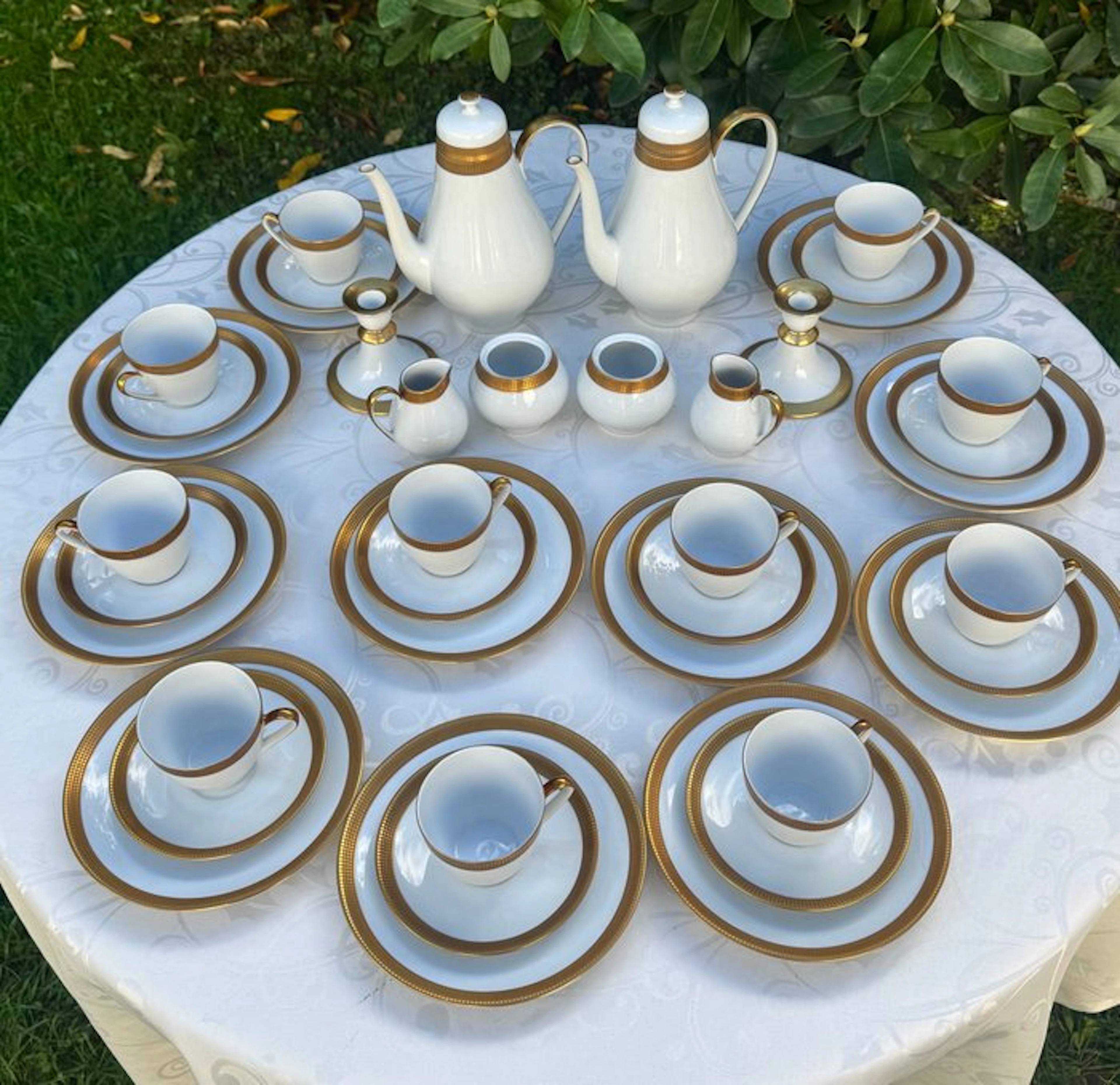 Hutschenreuther - Coffee service (41) - drache-modell exklusiv - Porcelain