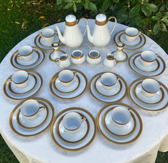 Hutschenreuther - Coffee service (41) - drache-modell exklusiv - Porcelain